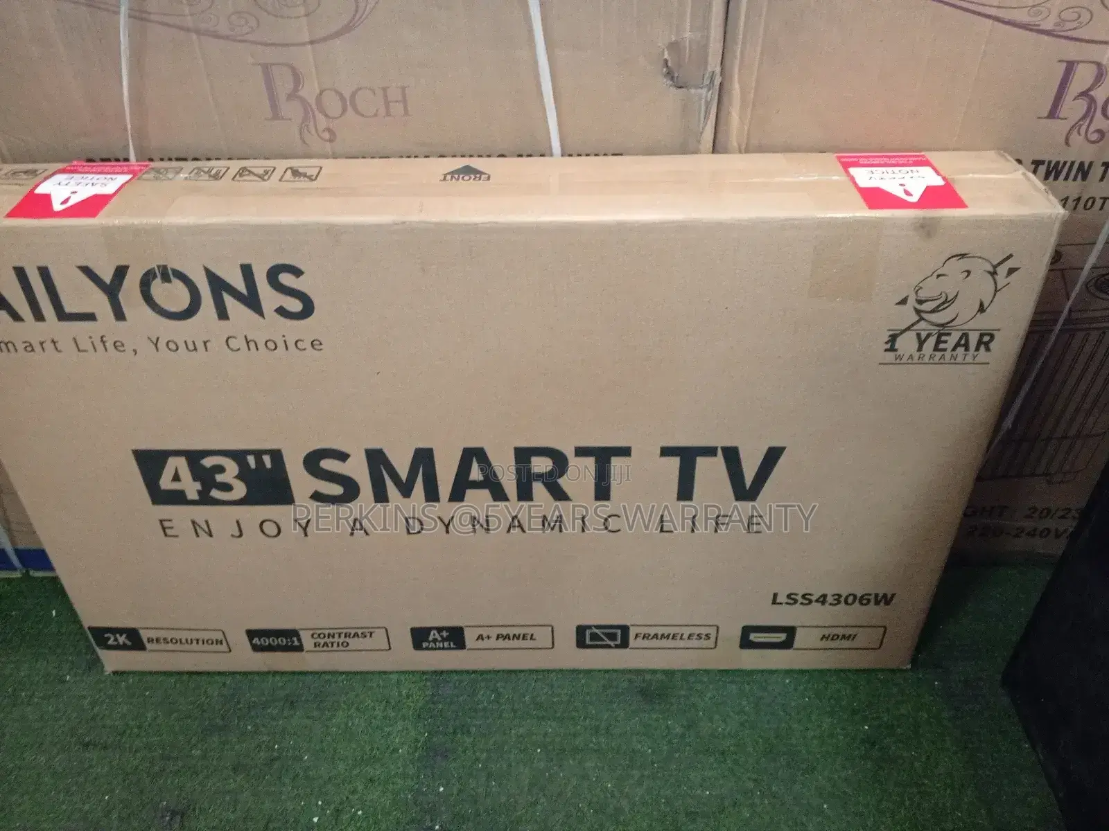 Brand New 43inches Dynamic Life Smart Android Tv Ailyons
