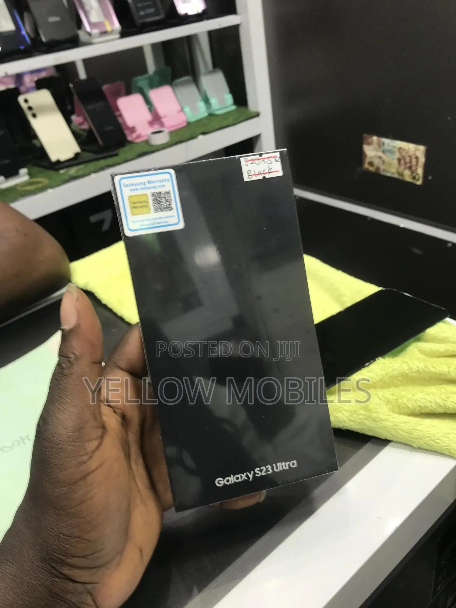 New Samsung Galaxy S23 Ultra 512 GB Black