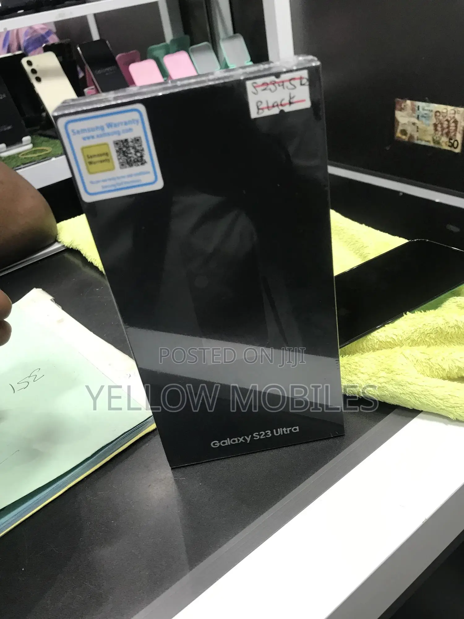 New Samsung Galaxy S23 Ultra 512 GB Black