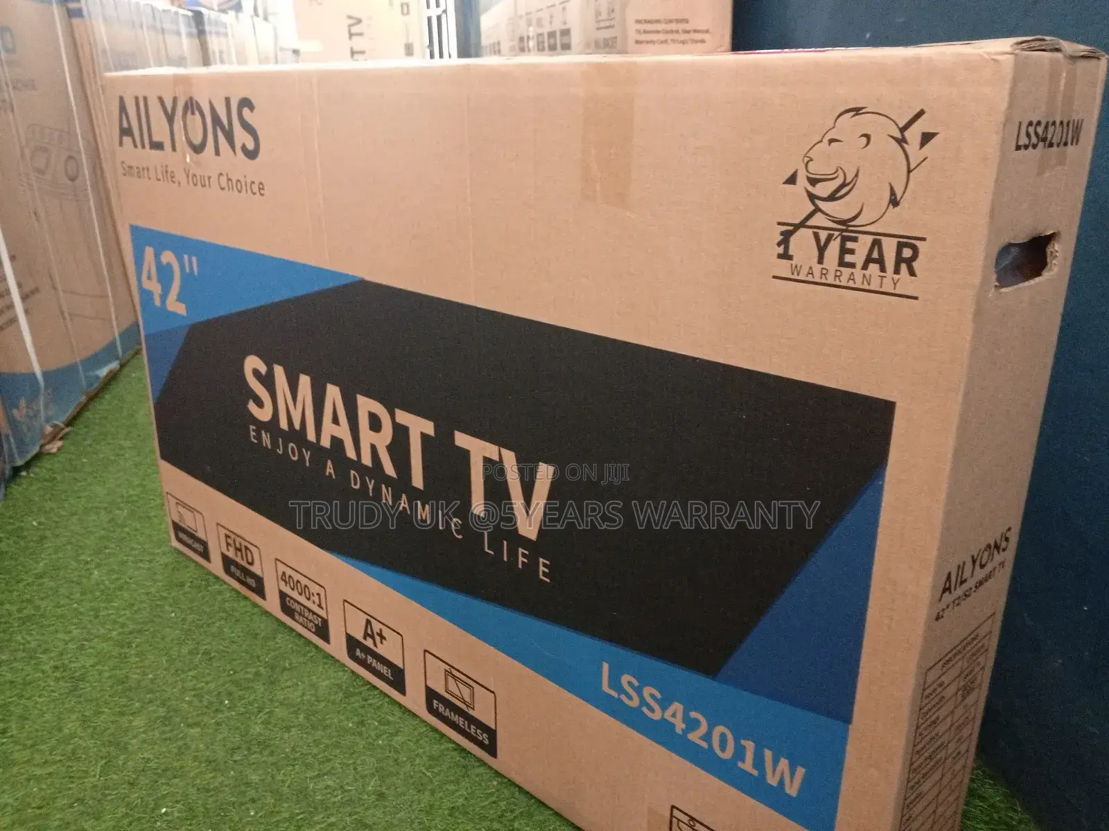 Ailyons 42inches Smart Android Tv FHD+Free
