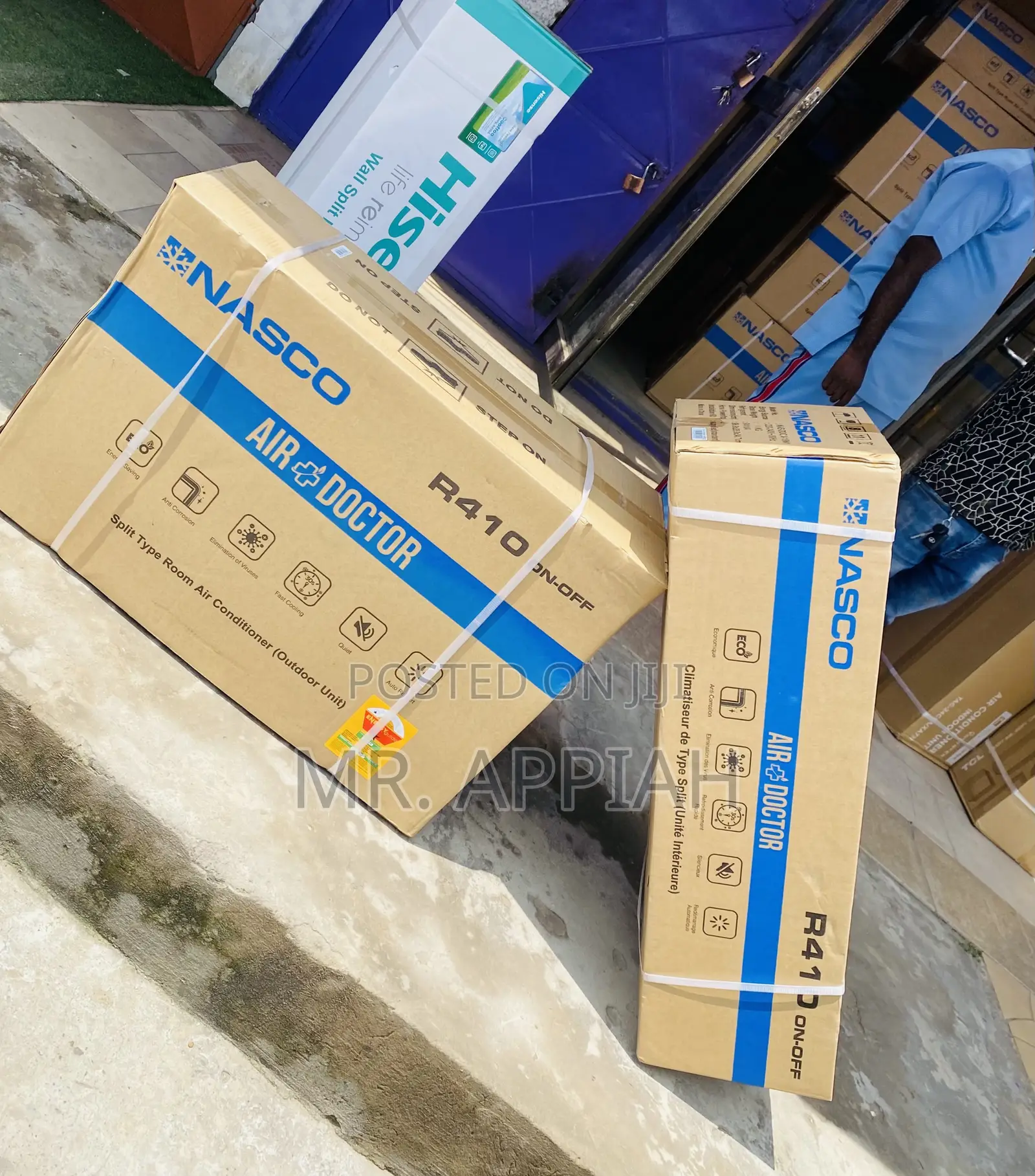 Authentic Nasco Split Air Doctor Electric Ac(R410 Gas)