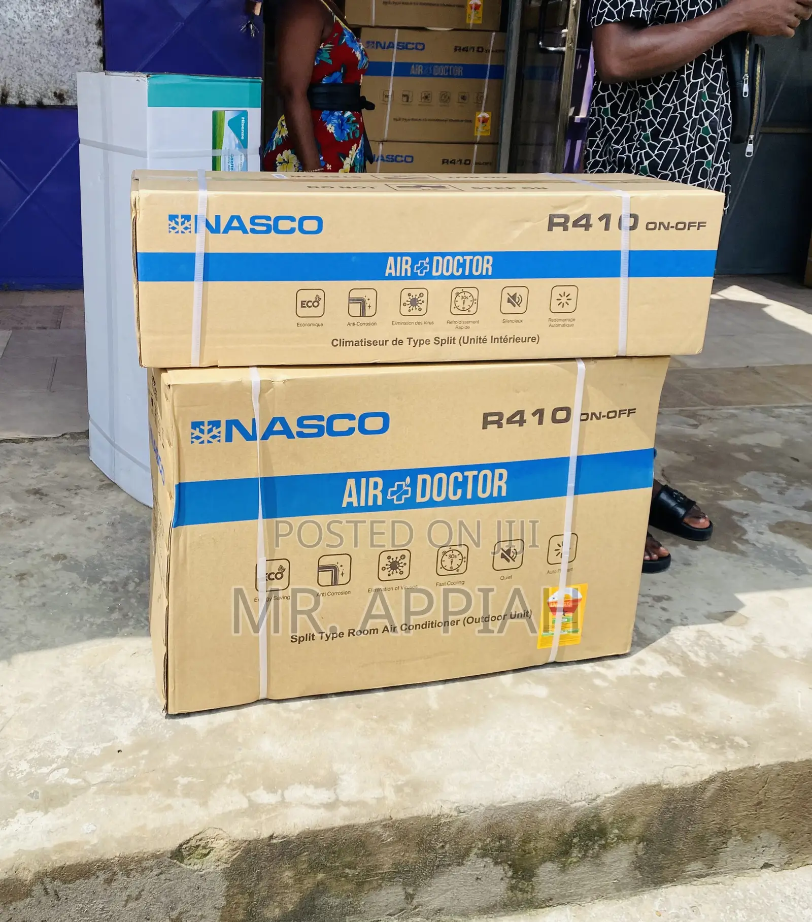 Shop Nasco Split Air Doctor Electric Ac(2.0hp)R410 Gas