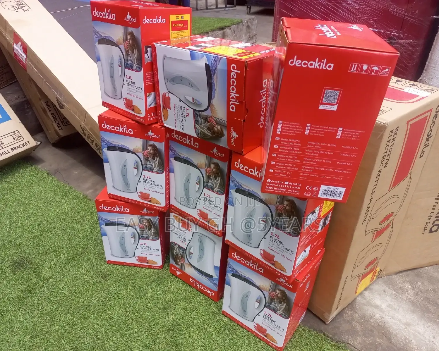 Noble Smart Ventures 1.7L, Kettle Plastic-White.