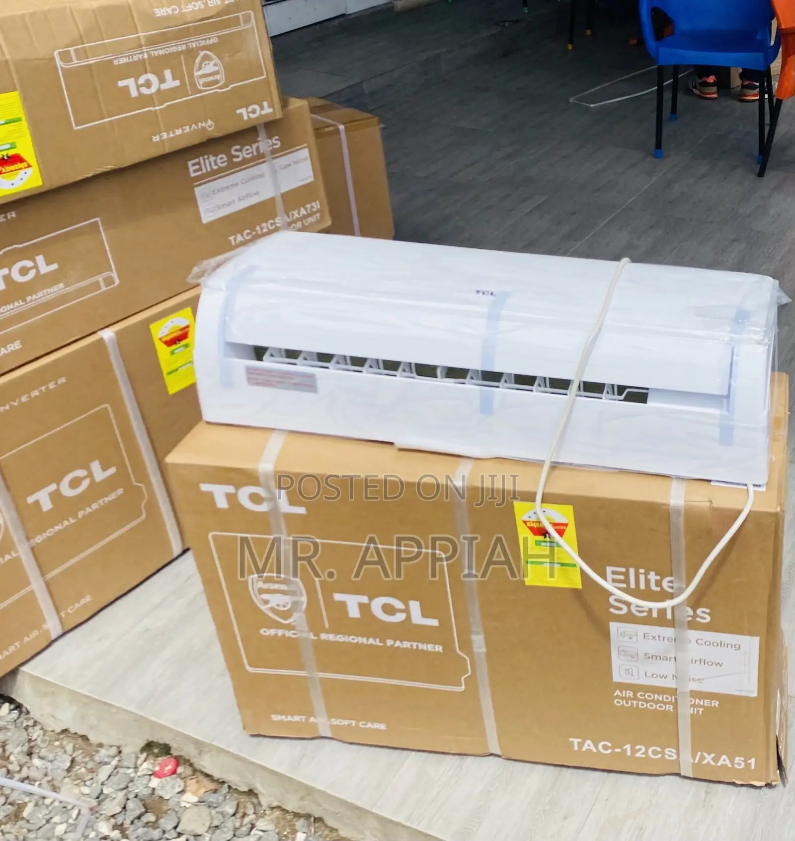Latest TCL 1.5hp R410a(Non Inverter)Air Conditioner(White).