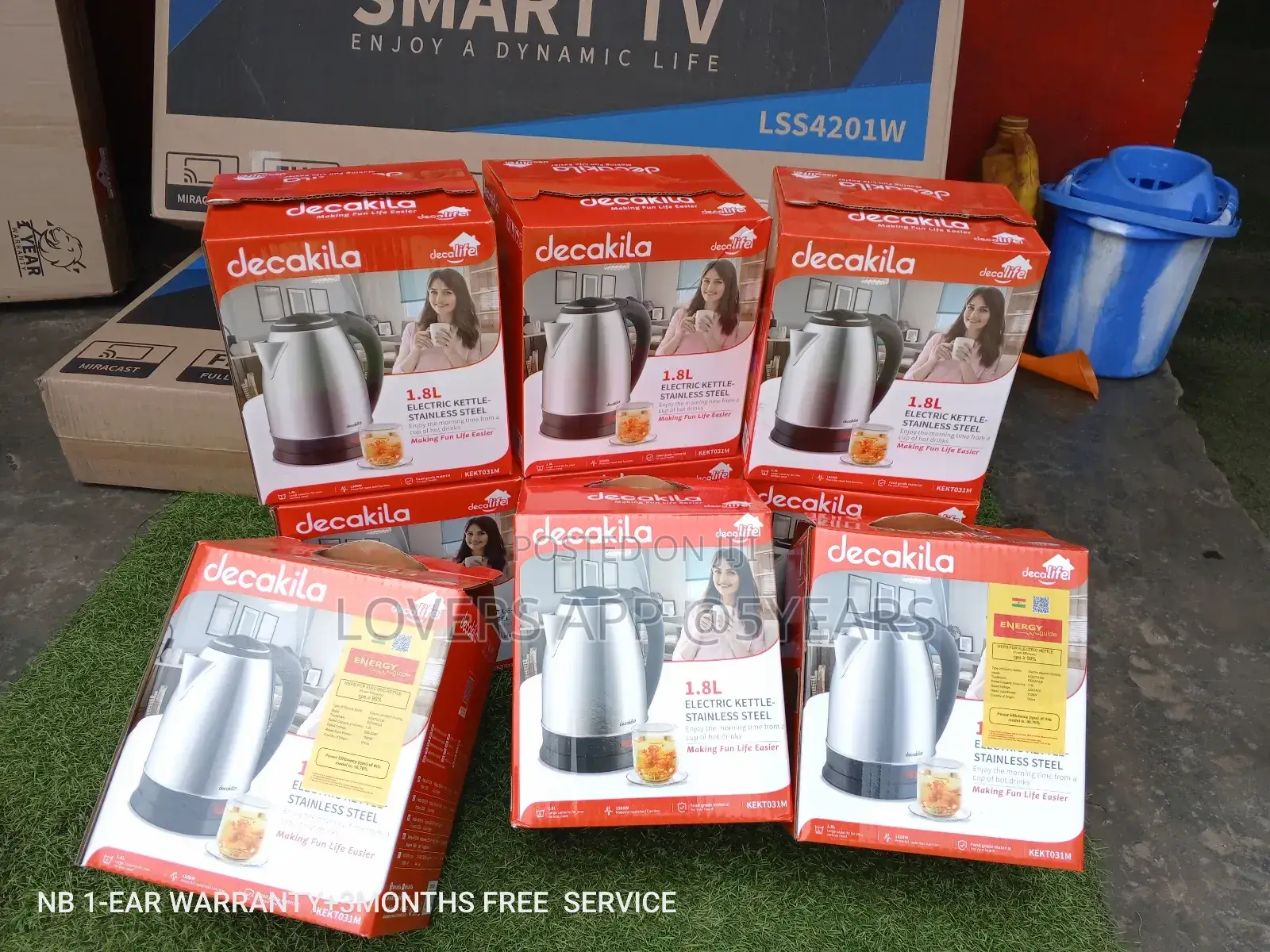 Brand New Decakila Electric Kettle Electric Kettle