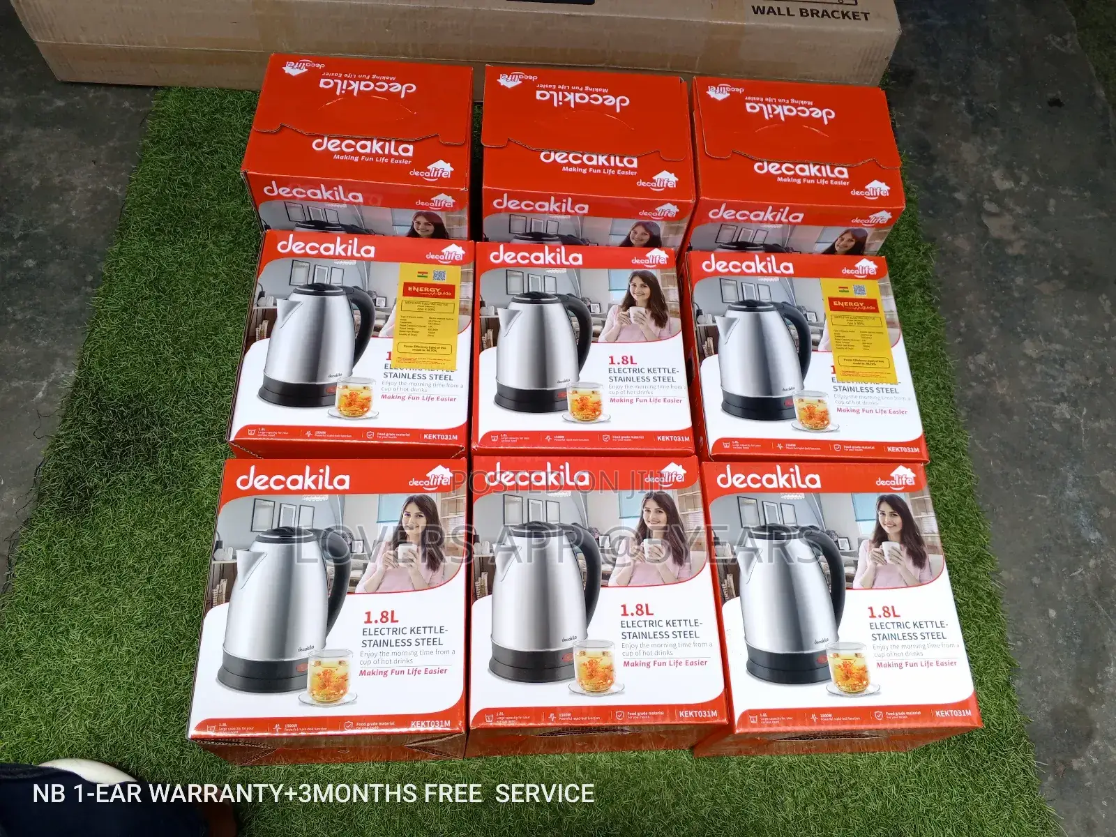 Decakila Electric Kettle Electric Kettle 1.8L Quality