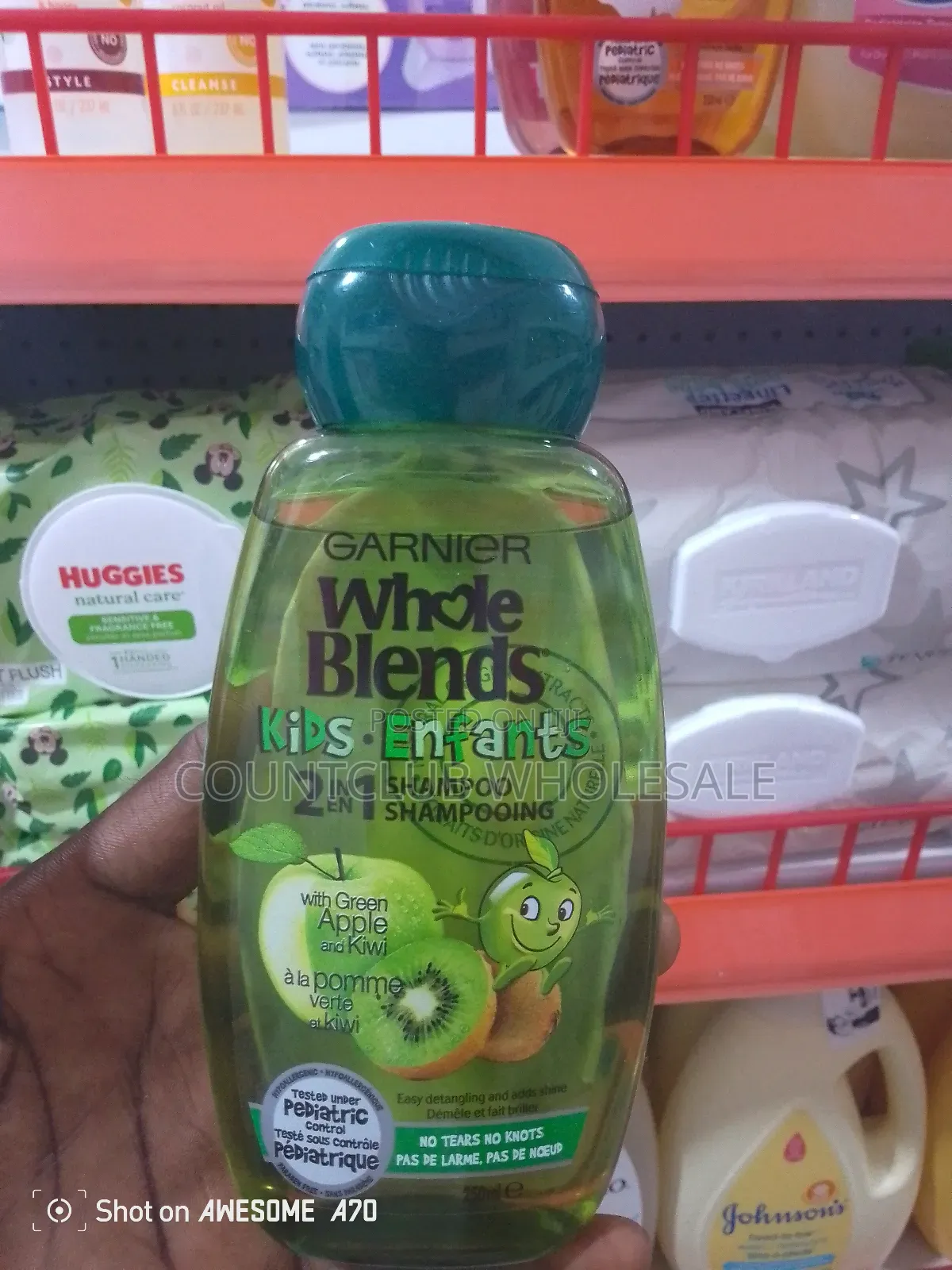 Garnier Whole Blends Kids 2in1 Shampoo