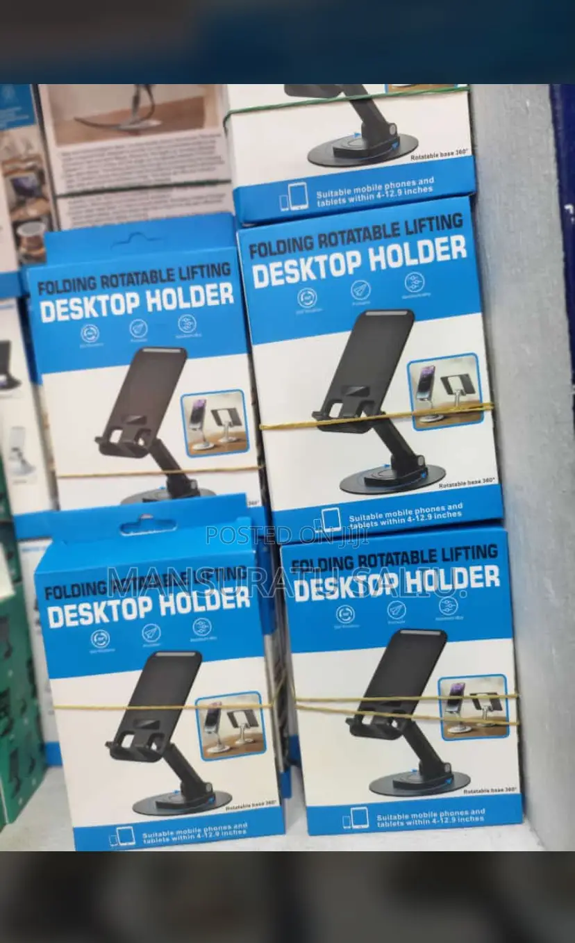 Folding Rotatable Lifting Desktop Holder
