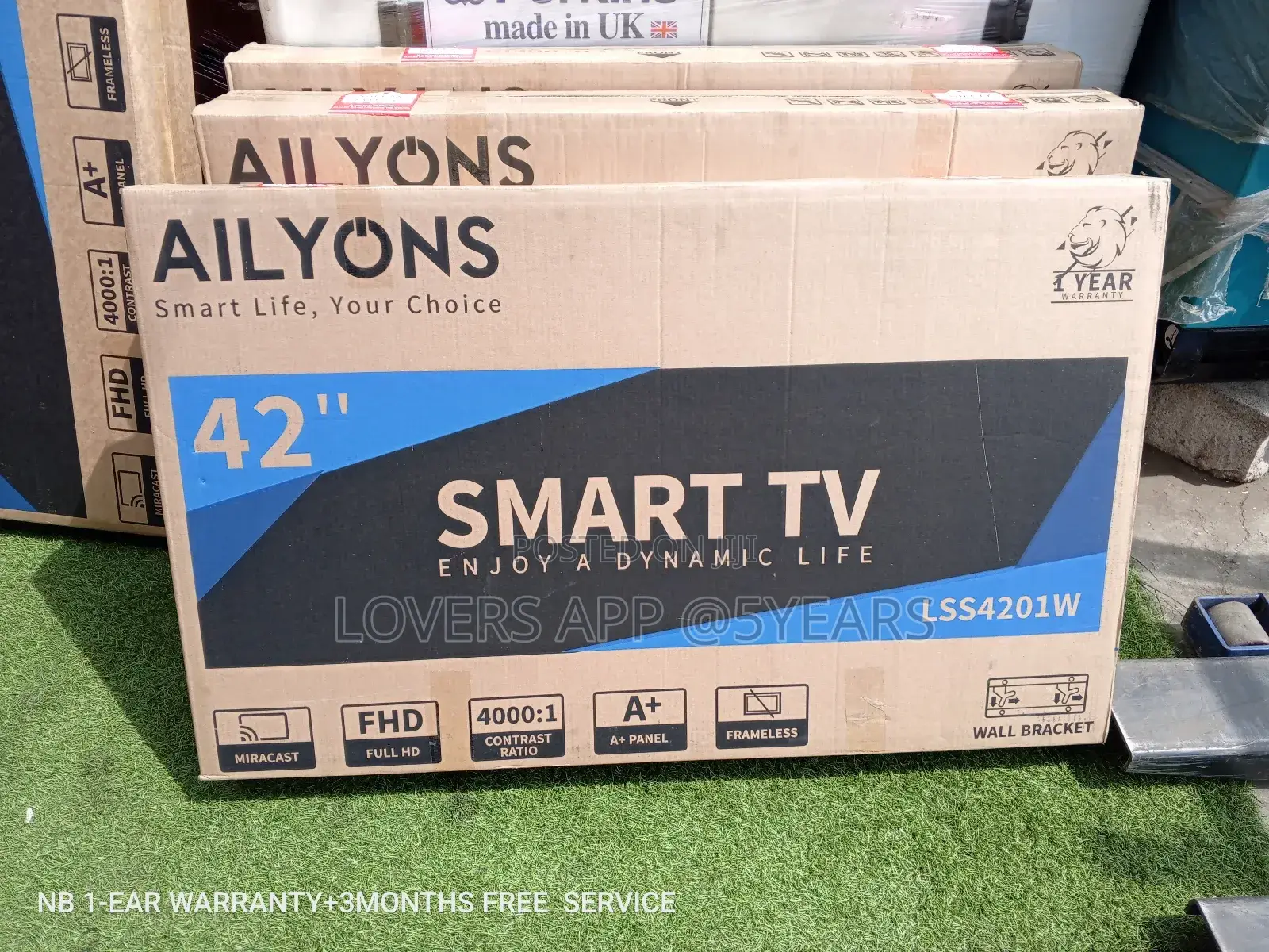 Ailyons 42 Quality Picture Television With Affordable Price