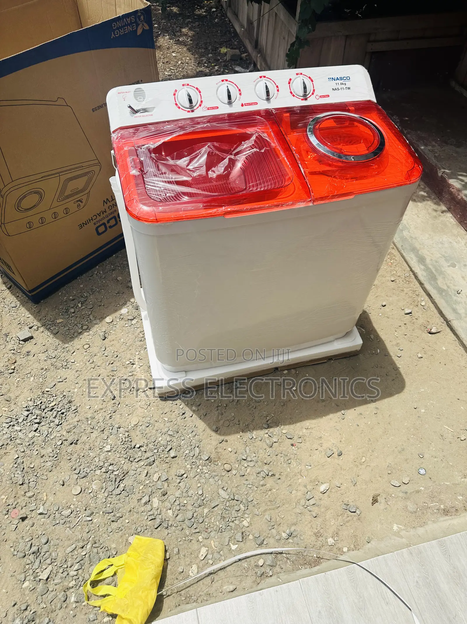 Wash and Spin Nasco 11kg Top Load Washing Machine