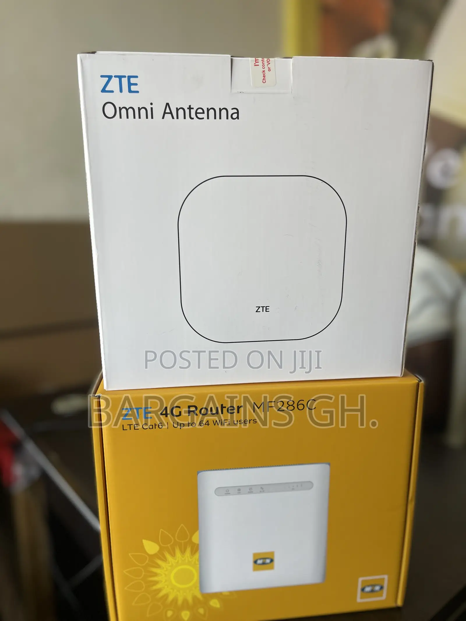 MTN Zte Mf286c Turbonet Router With Antenna and Data Sim