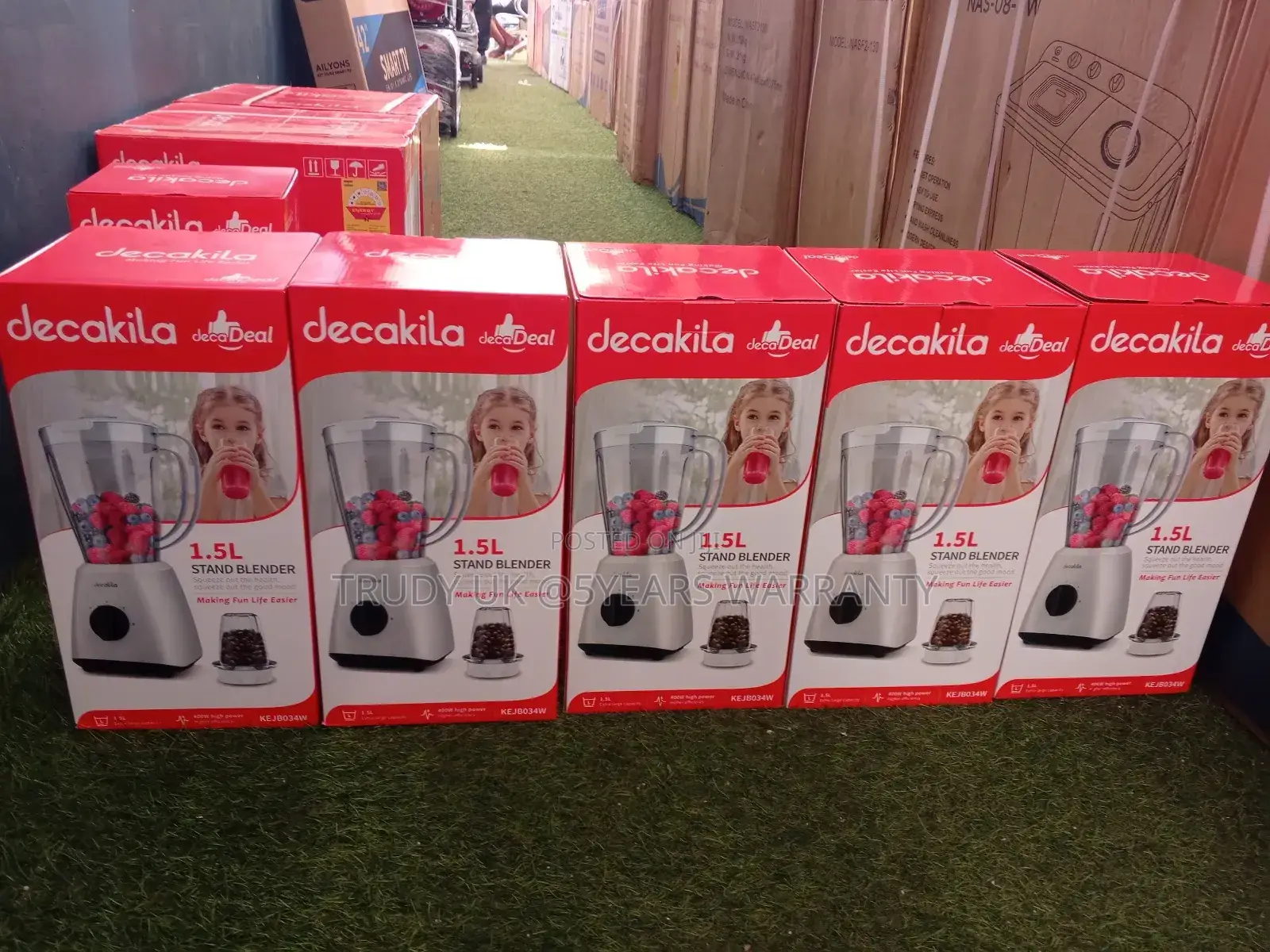 Standing 1.5liters Blender Decalife