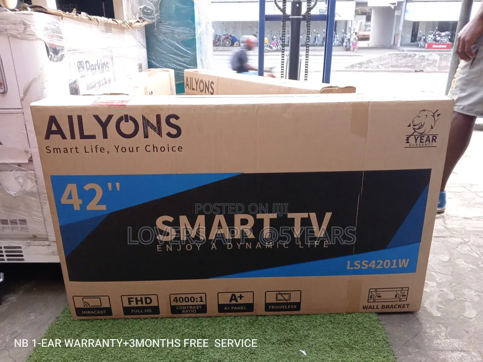 Extremely Quality Smart Android TV Wall Bracket 42'' Ailyons