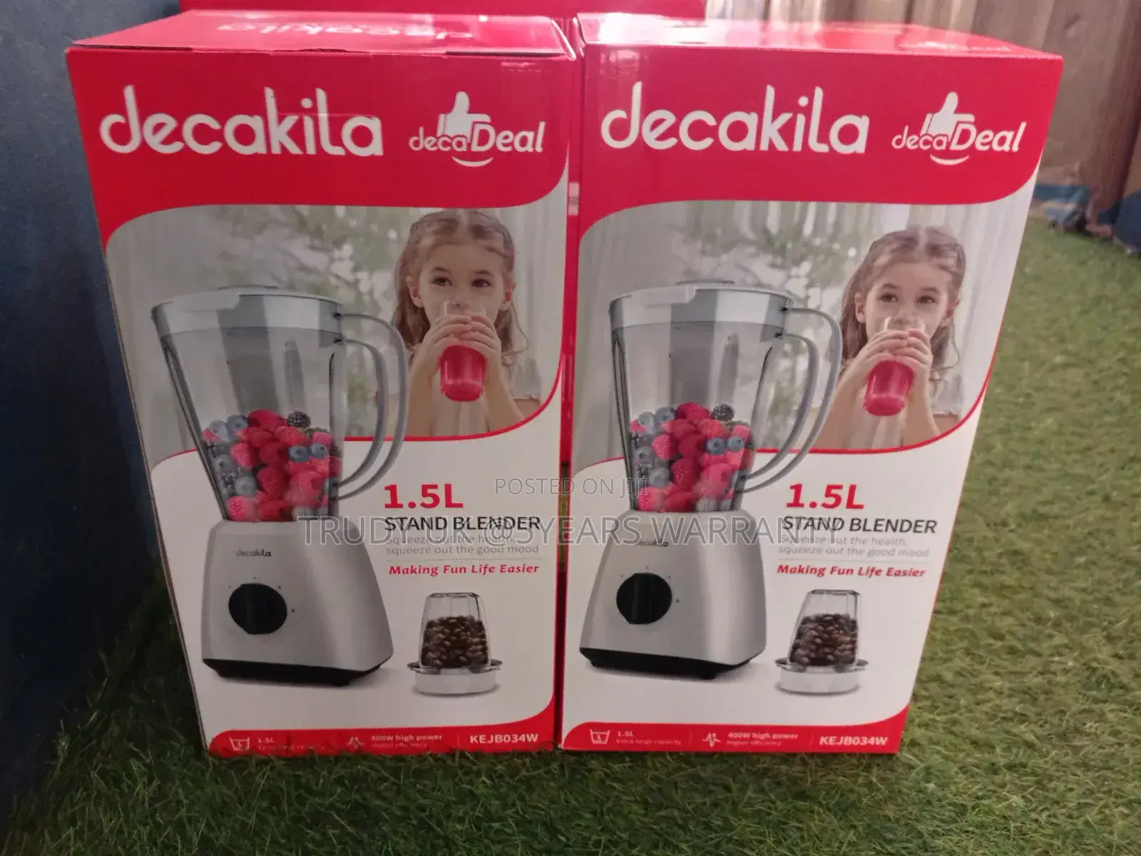 Buy One Get Quality Standing Blender 1.5liters Decalife