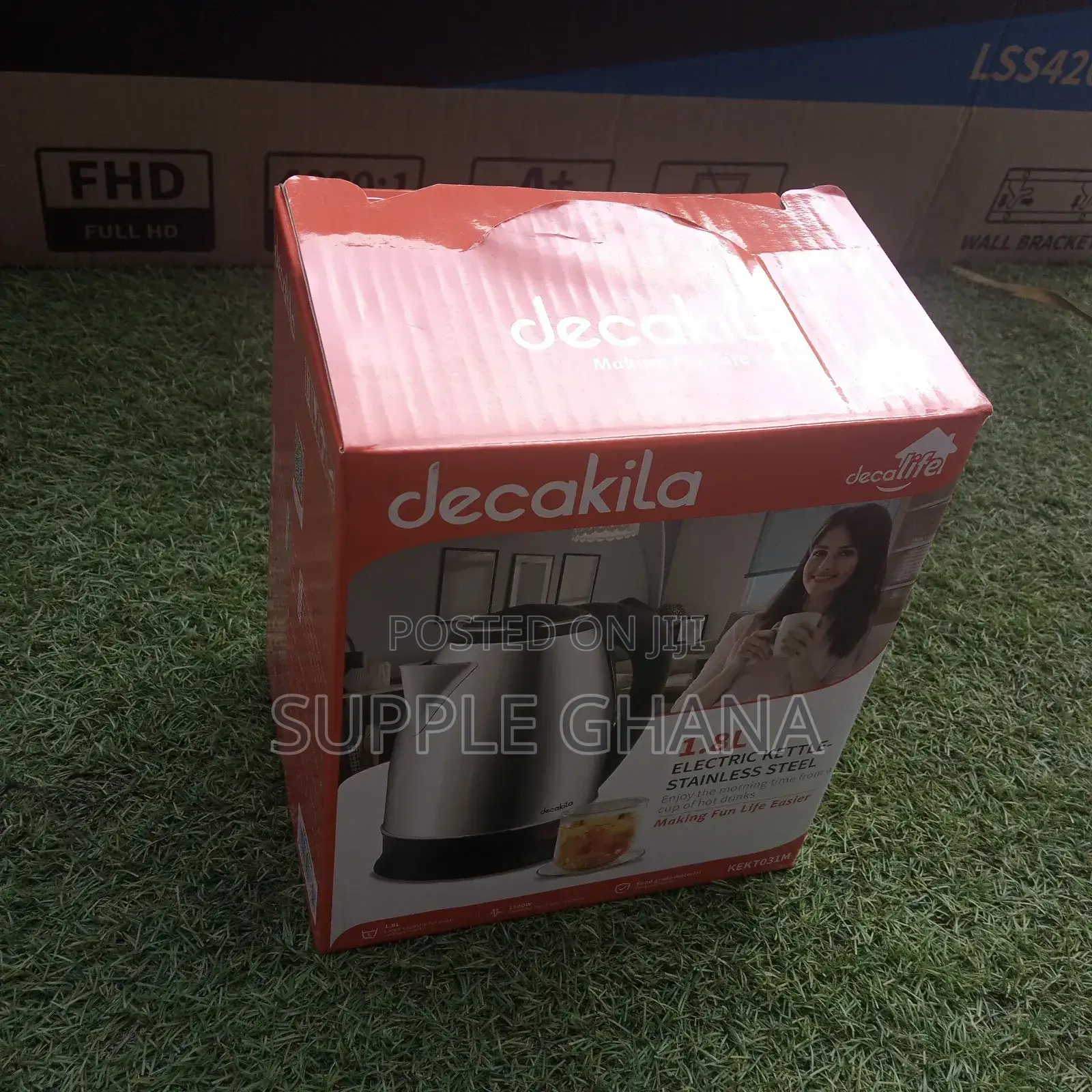 Decakila 1.8L Electric Kettle Stainless Steel Decakila Best