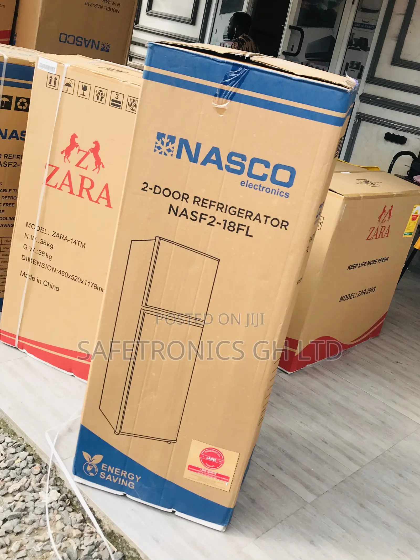 Purchase Nasd2-160 Doubledoor Gray Topfreezer Fridge