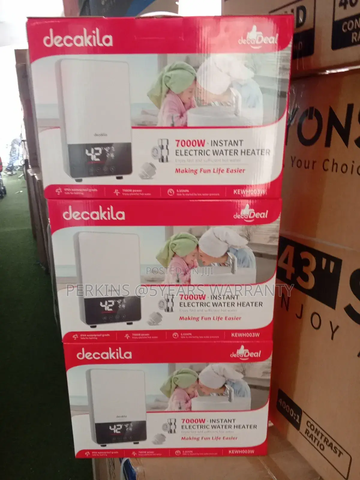 Decakila 7000watts Instant Water Heater New