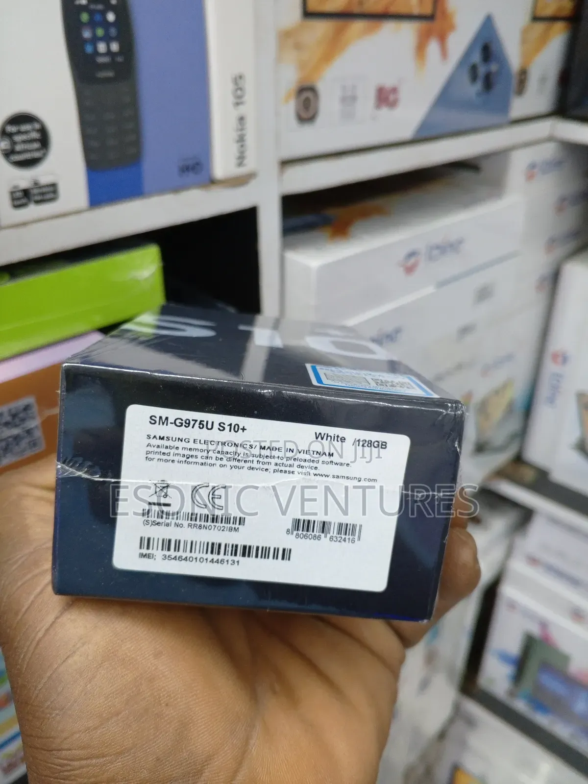 New Samsung Galaxy S10 Plus 128 GB White