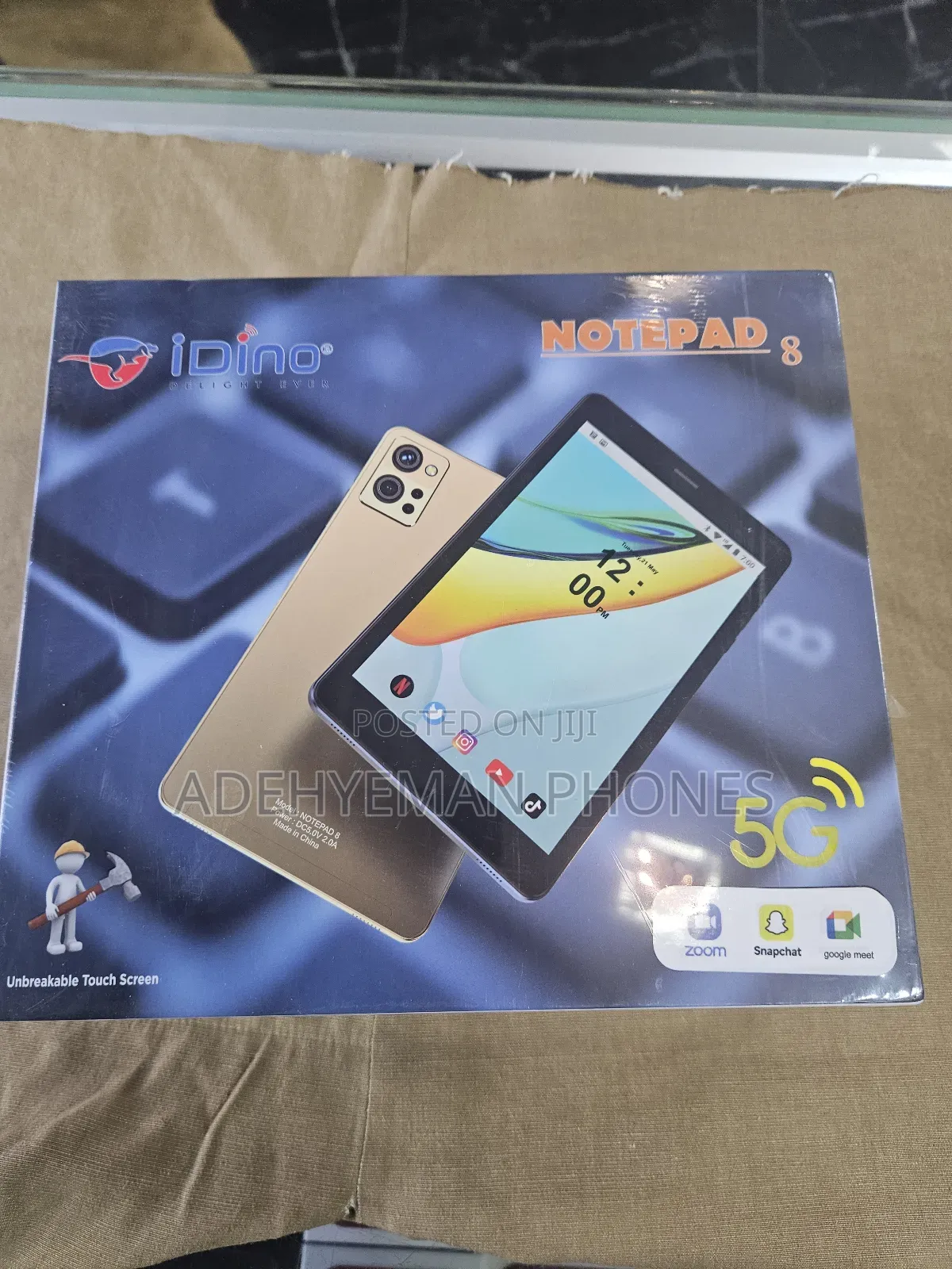 New Idino Note Pad 8 256 GB Blue