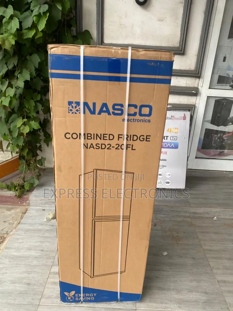 Get a New Grey Color Nasd2-20 Double Door Nasco Fridge