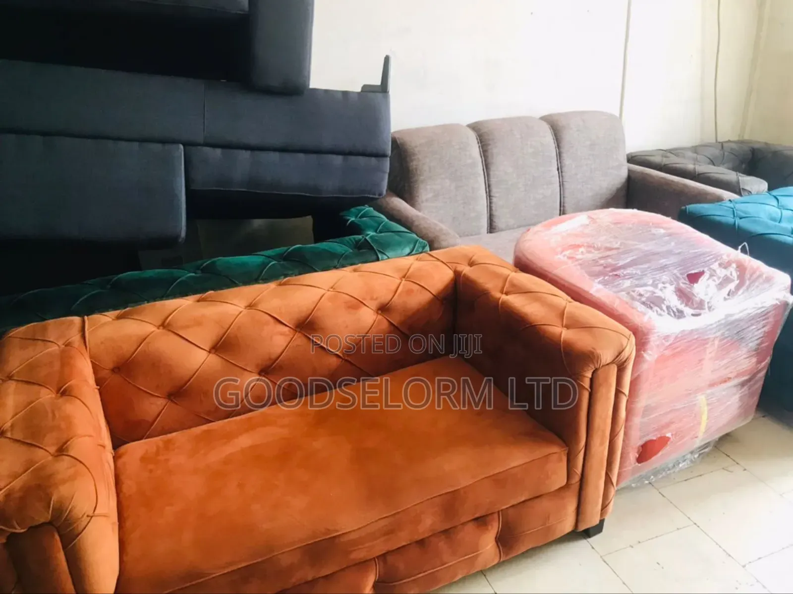 MTN Single Sofa With 2in1 Plus FREE DELIVERY