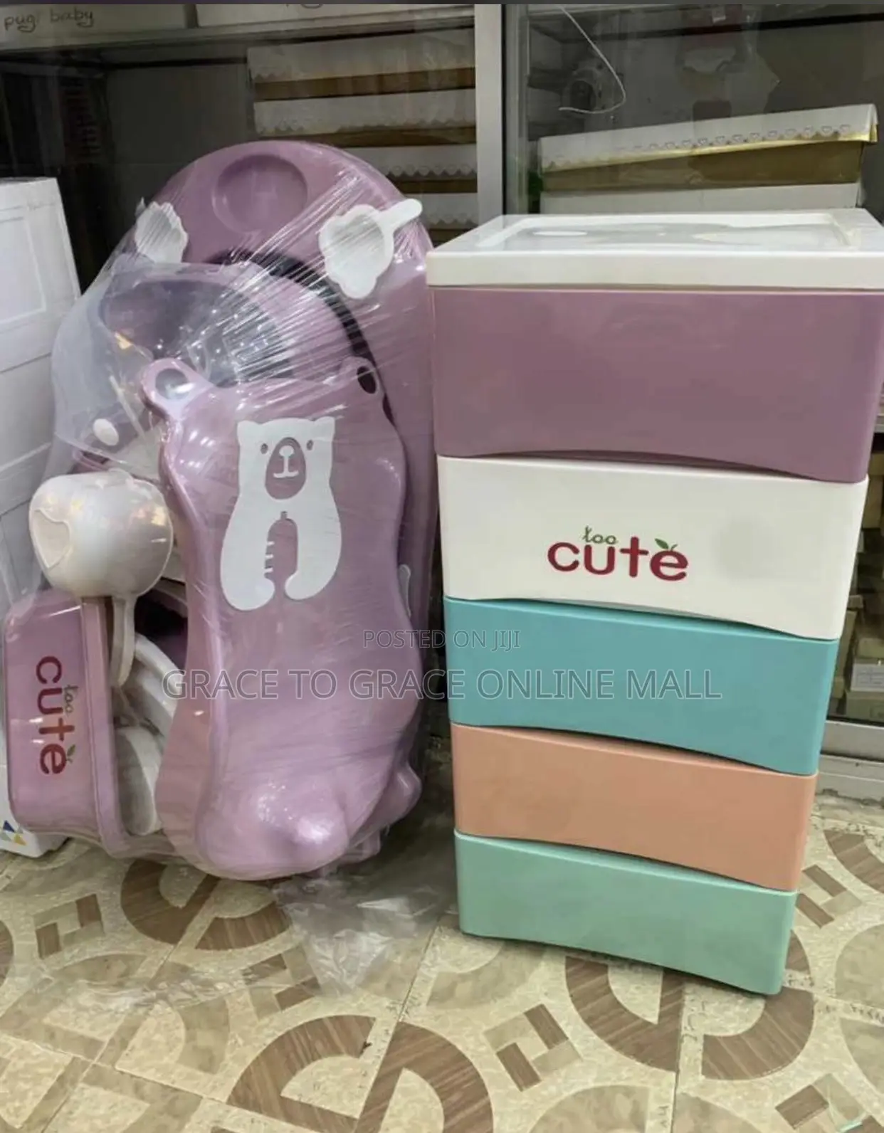 Bathset With Mini Baby Wardrobe
