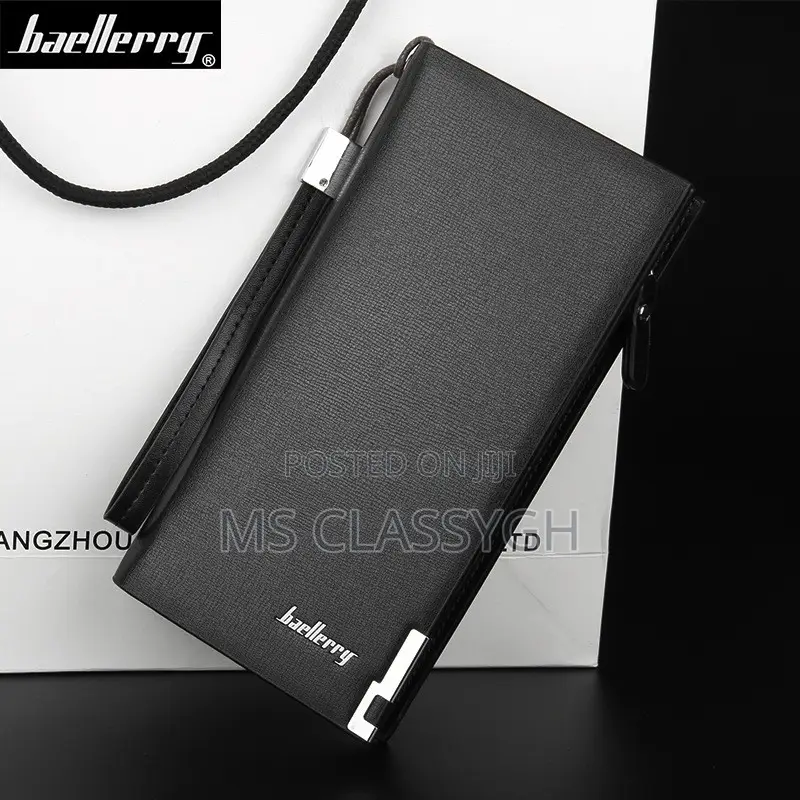 Baellery Unisex Luxury Wallet Purse Handy Clutch Portomonee