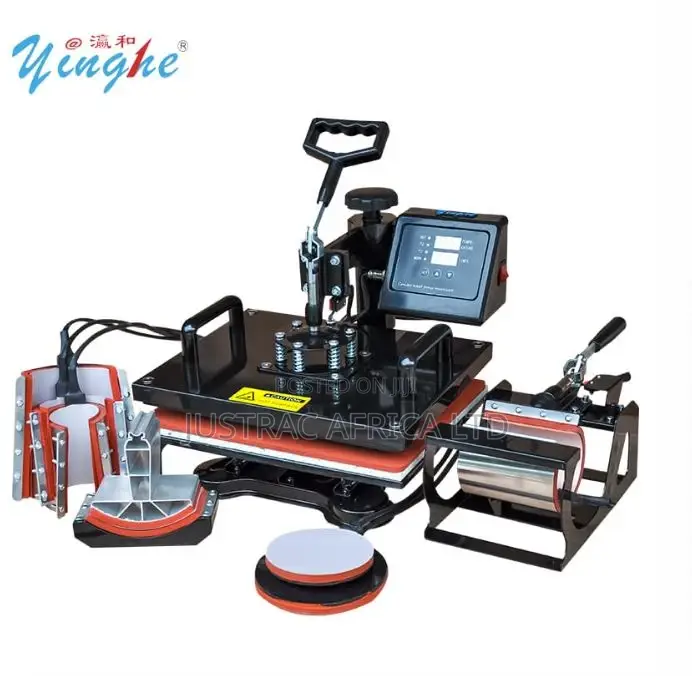 Yinghe 8 in 1 Heat Press Machine Plus Free Delivery