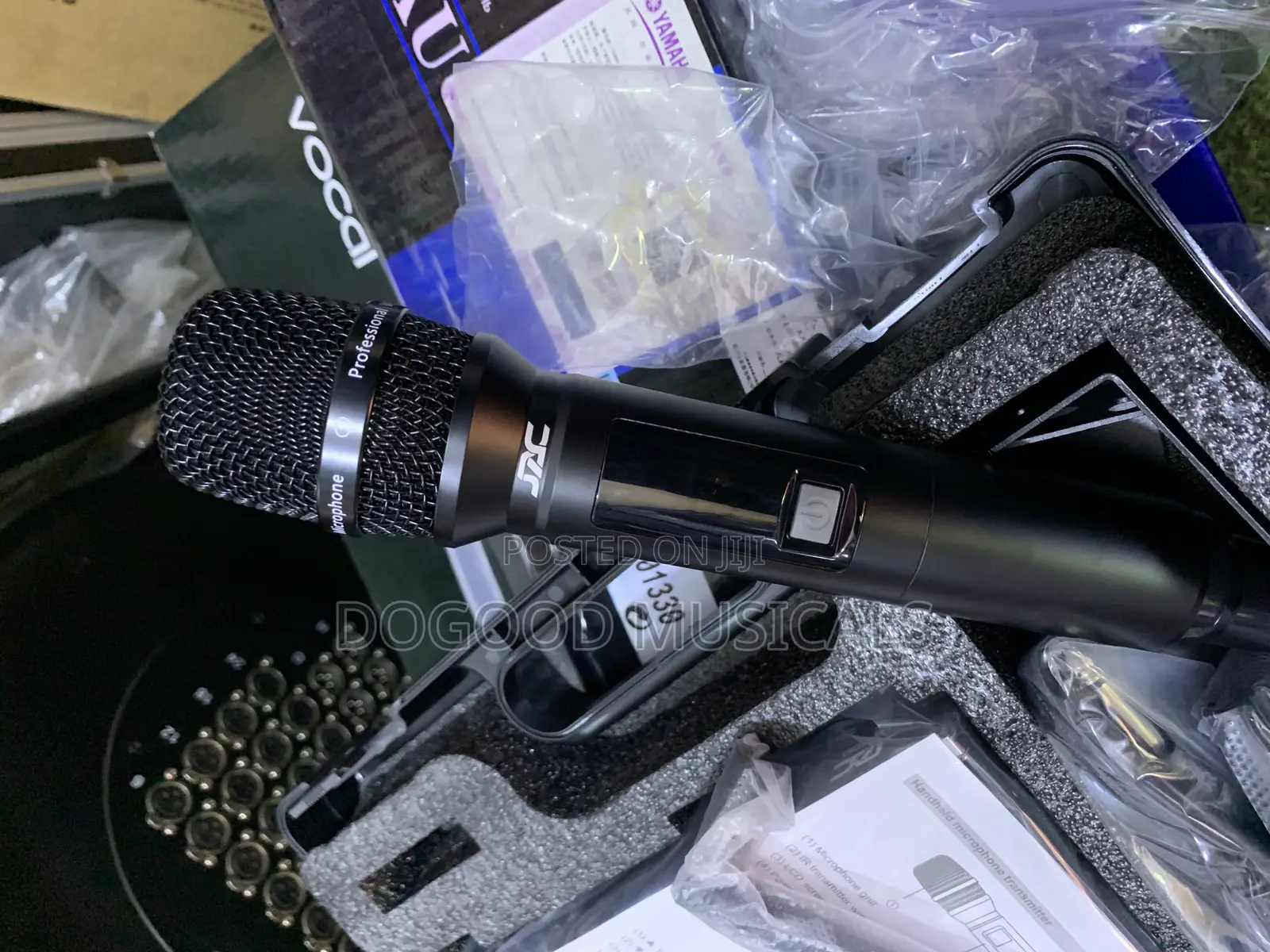 JAC MX-200 2in1 Lapel And Handheld Wireless Microphone