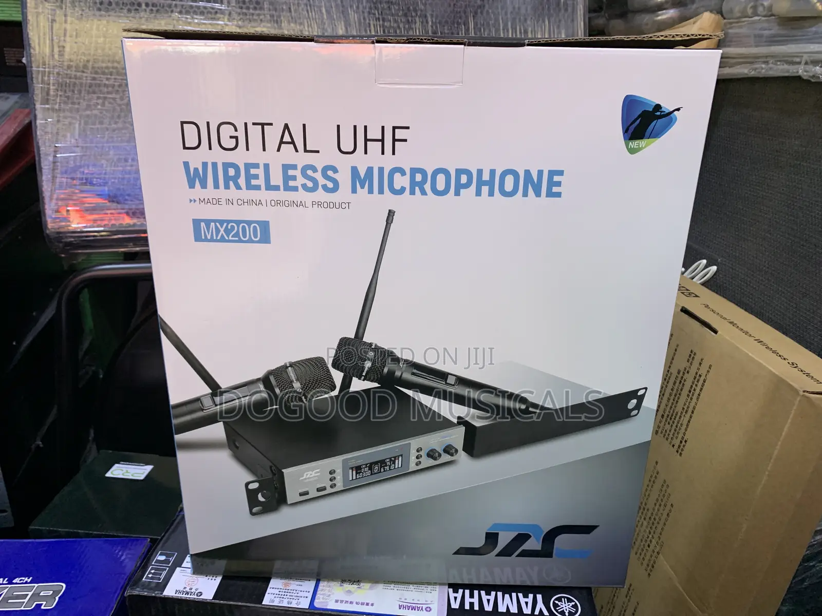 JAC MX-200 2in1 Lapel And Handheld Wireless Microphone