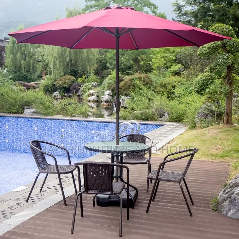 Outdoor Table Set(With Umbrella)
