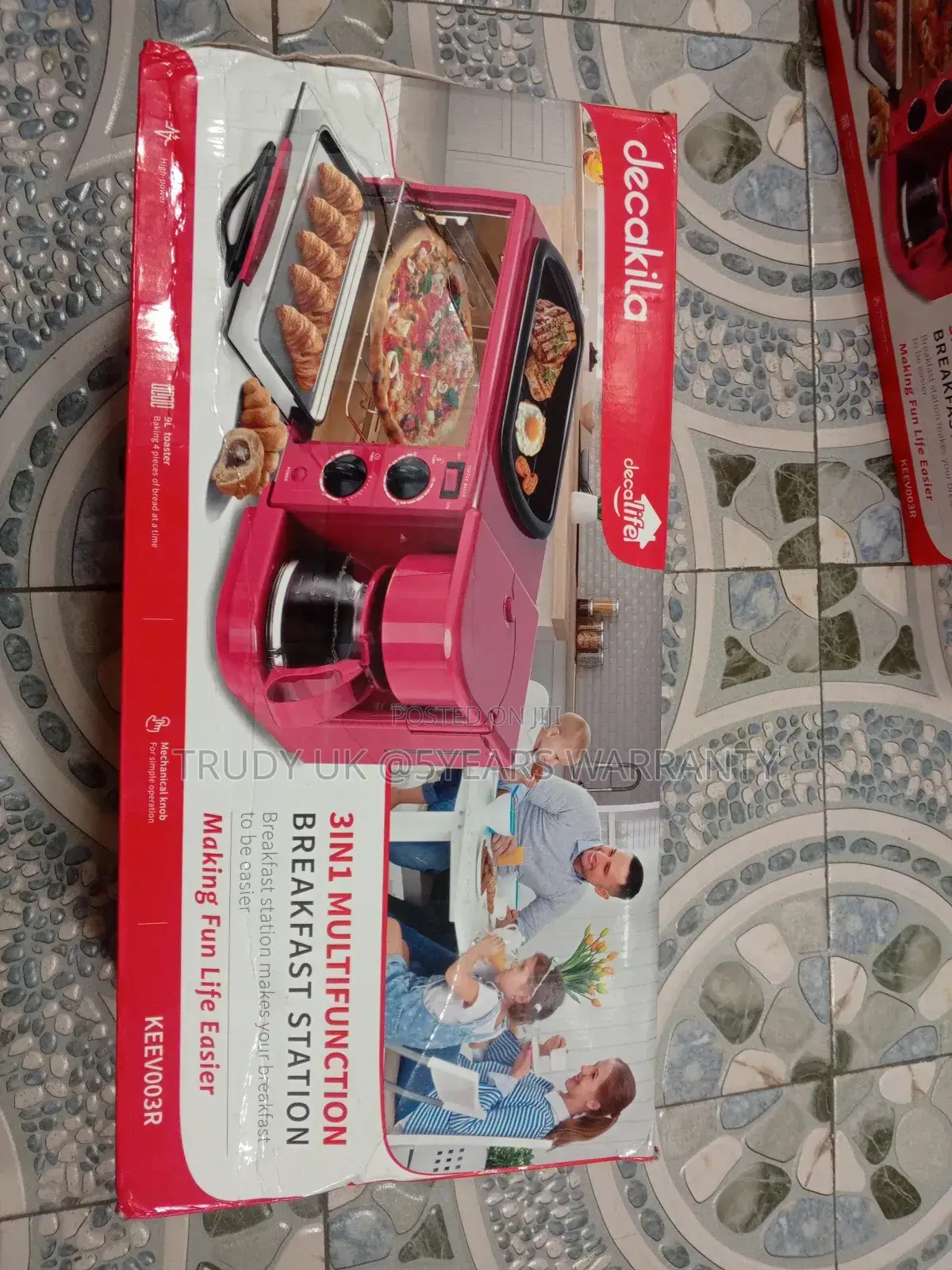 Decakila 3in1 Multifunction Breakfast 1050watts