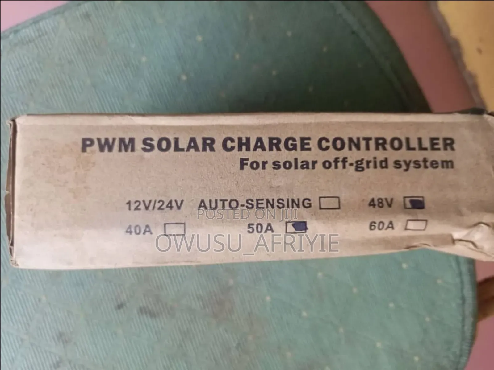 48v 50A Charge Controller