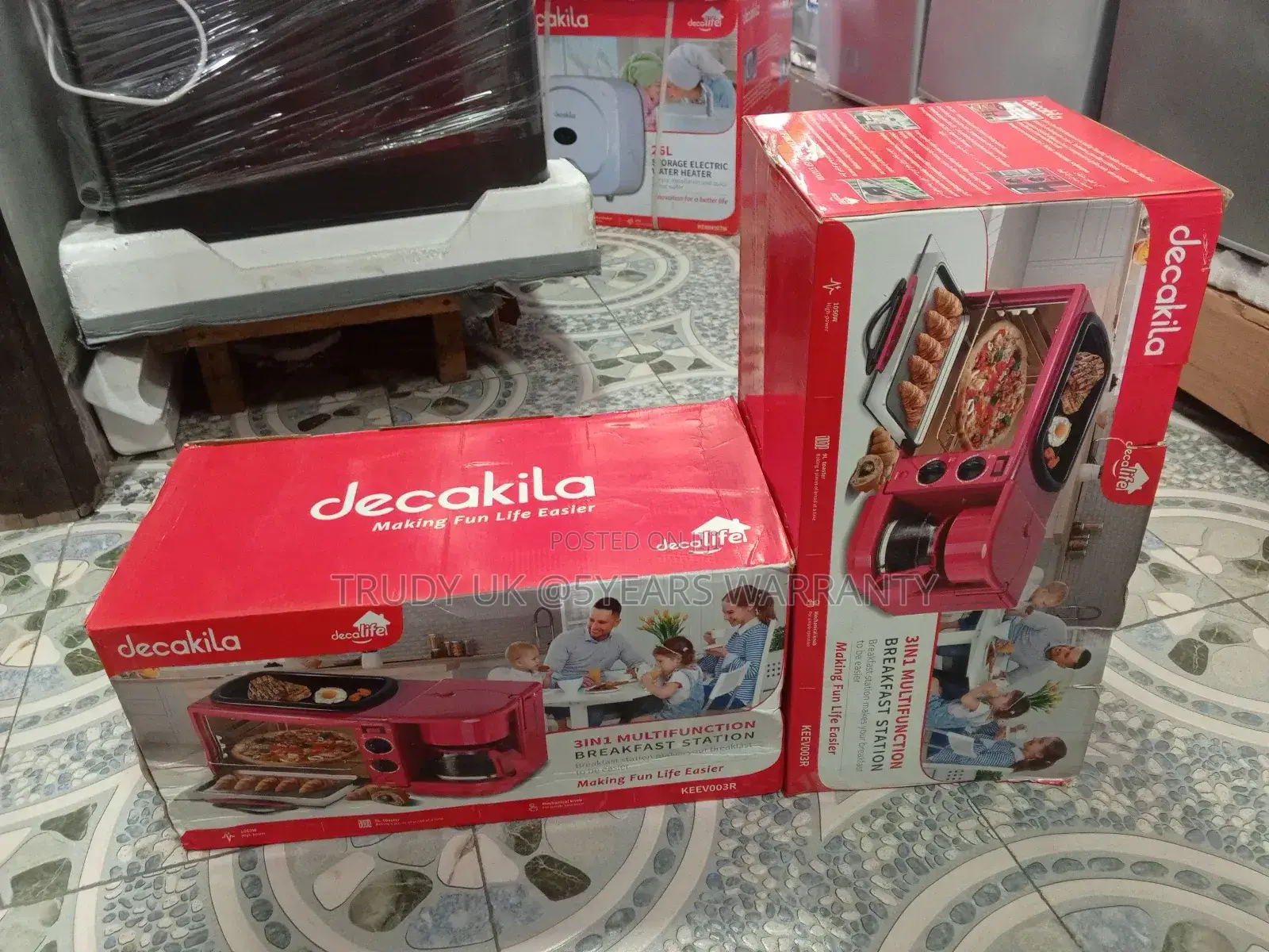 High Multifunction Breakfast Station 3in1