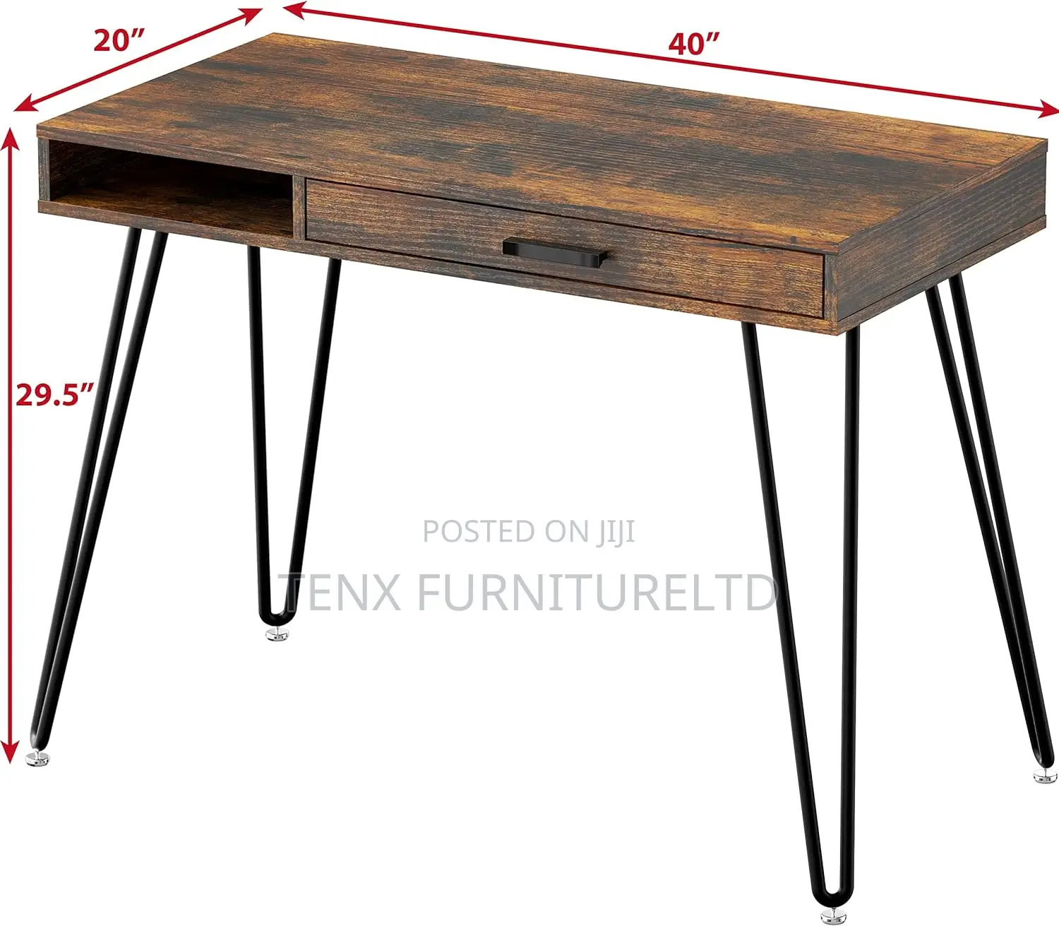 Rustic Inn Computer Desk (Retro)