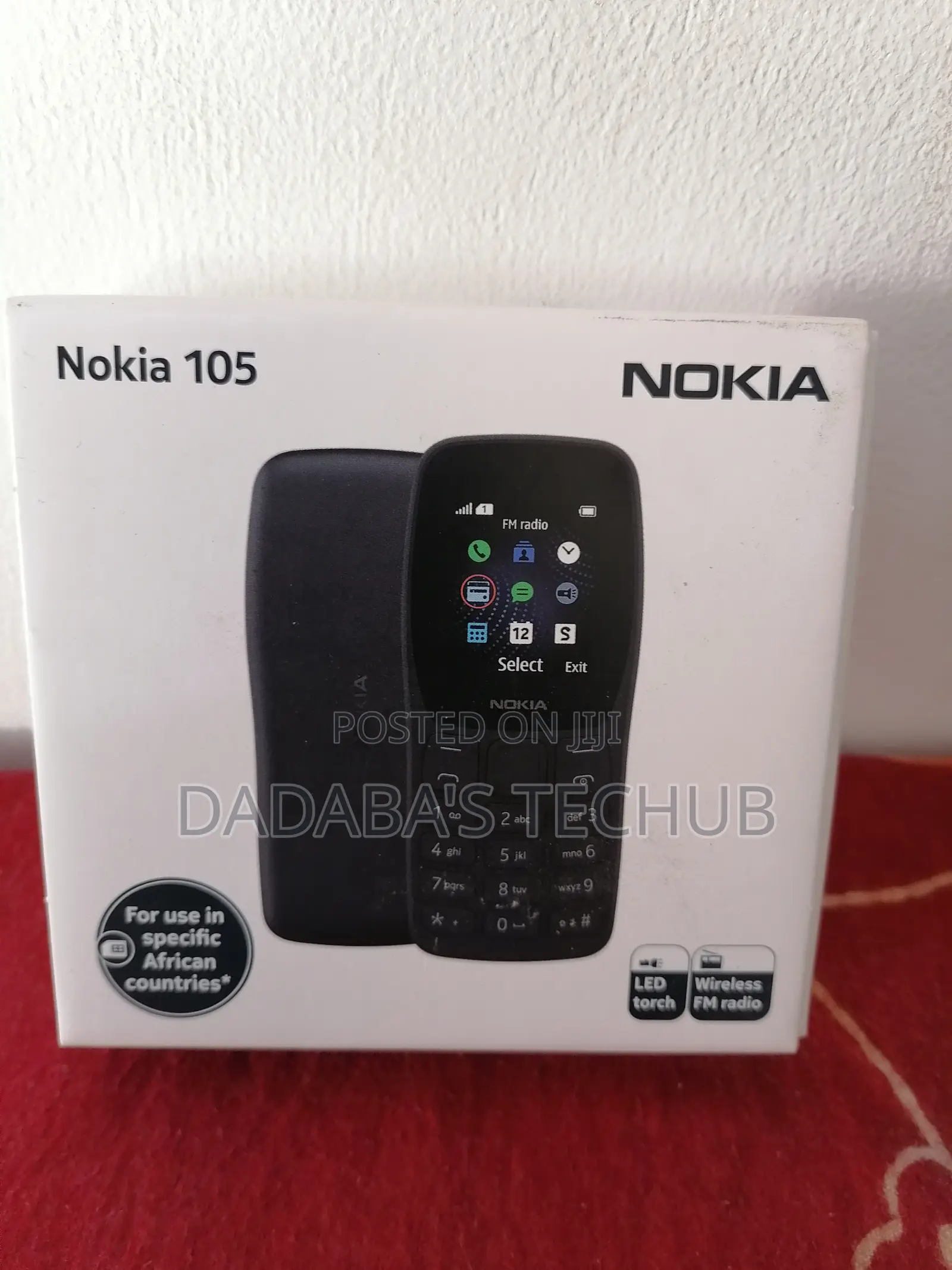 New Nokia 105 Black
