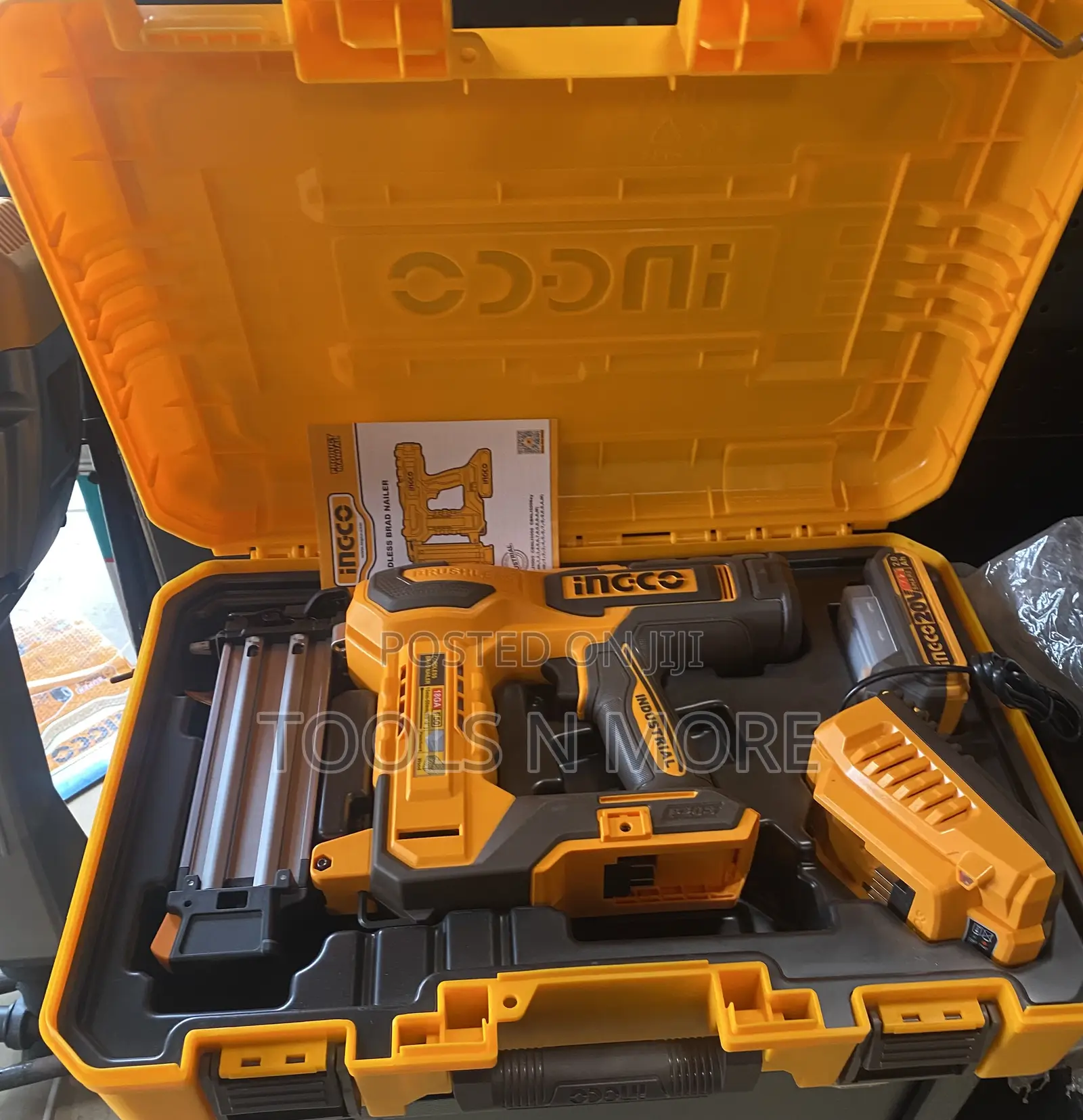 INGCO Cordless Brad Nailer