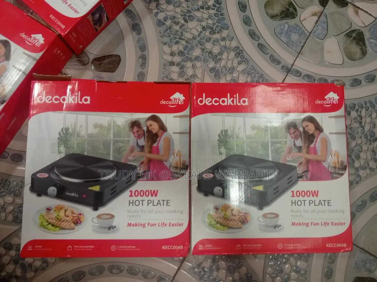 Brand New Hot Plate 1000watts Decakila