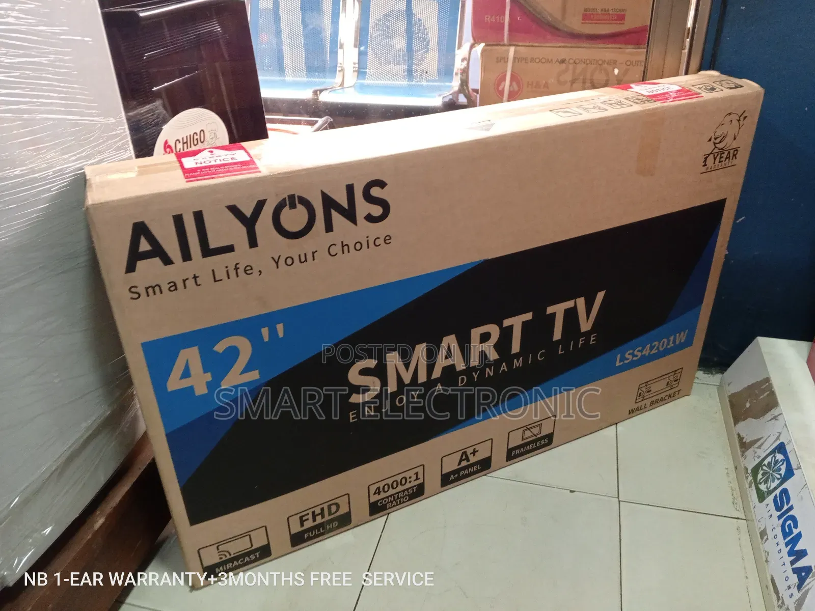 Durable Affordable Ailyons Television Smart Life Smart Tv