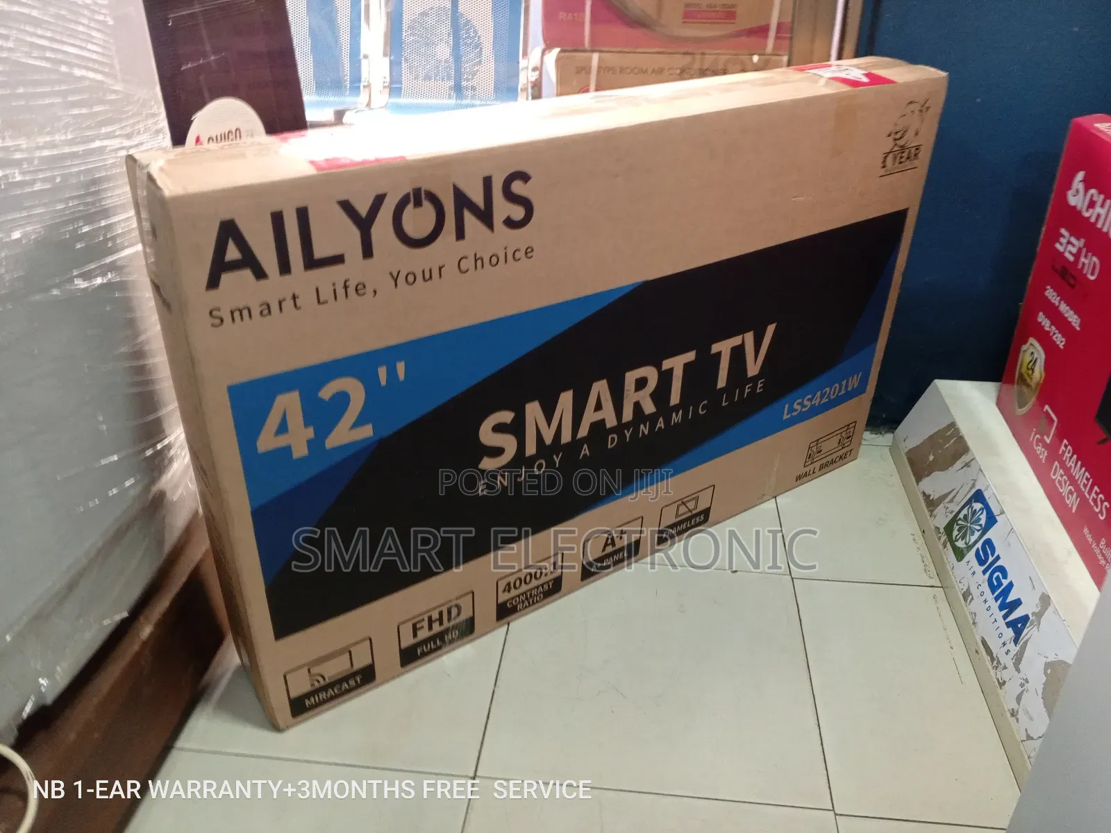 Durable Affordable Ailyons Television Smart Life Smart Tv