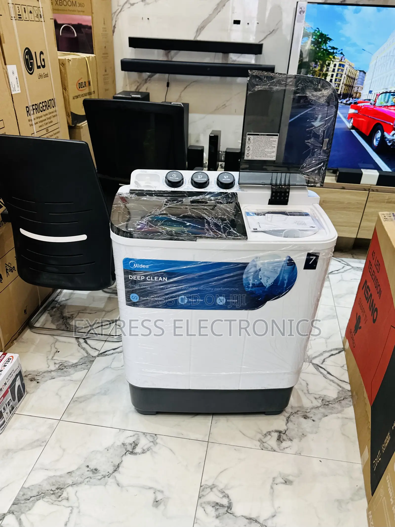 Save Your Time With Time Washing Machine 7kg Midea