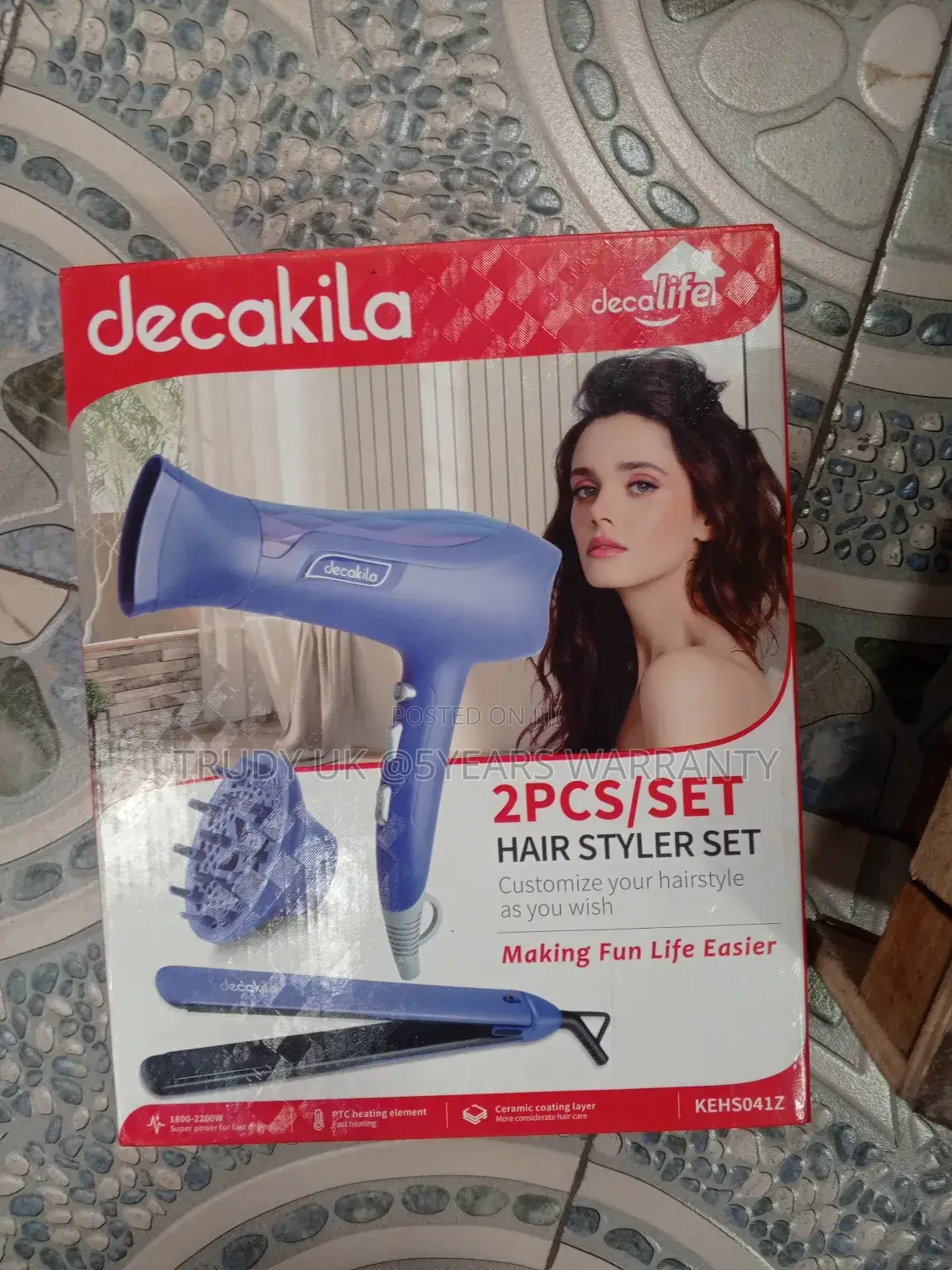 Brand New Hair Styler Set Life Easier Decakila