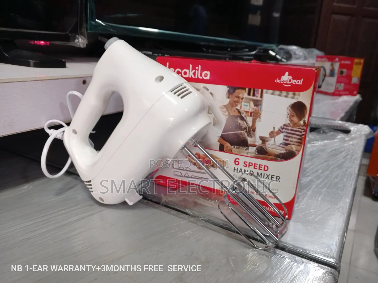 Decakila Hand Mixer Hand Mixer 6 Speed Quality