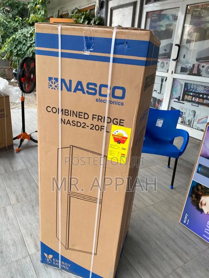 Energy Efficient Nasco D2-20 Double Door Refrigerator 
