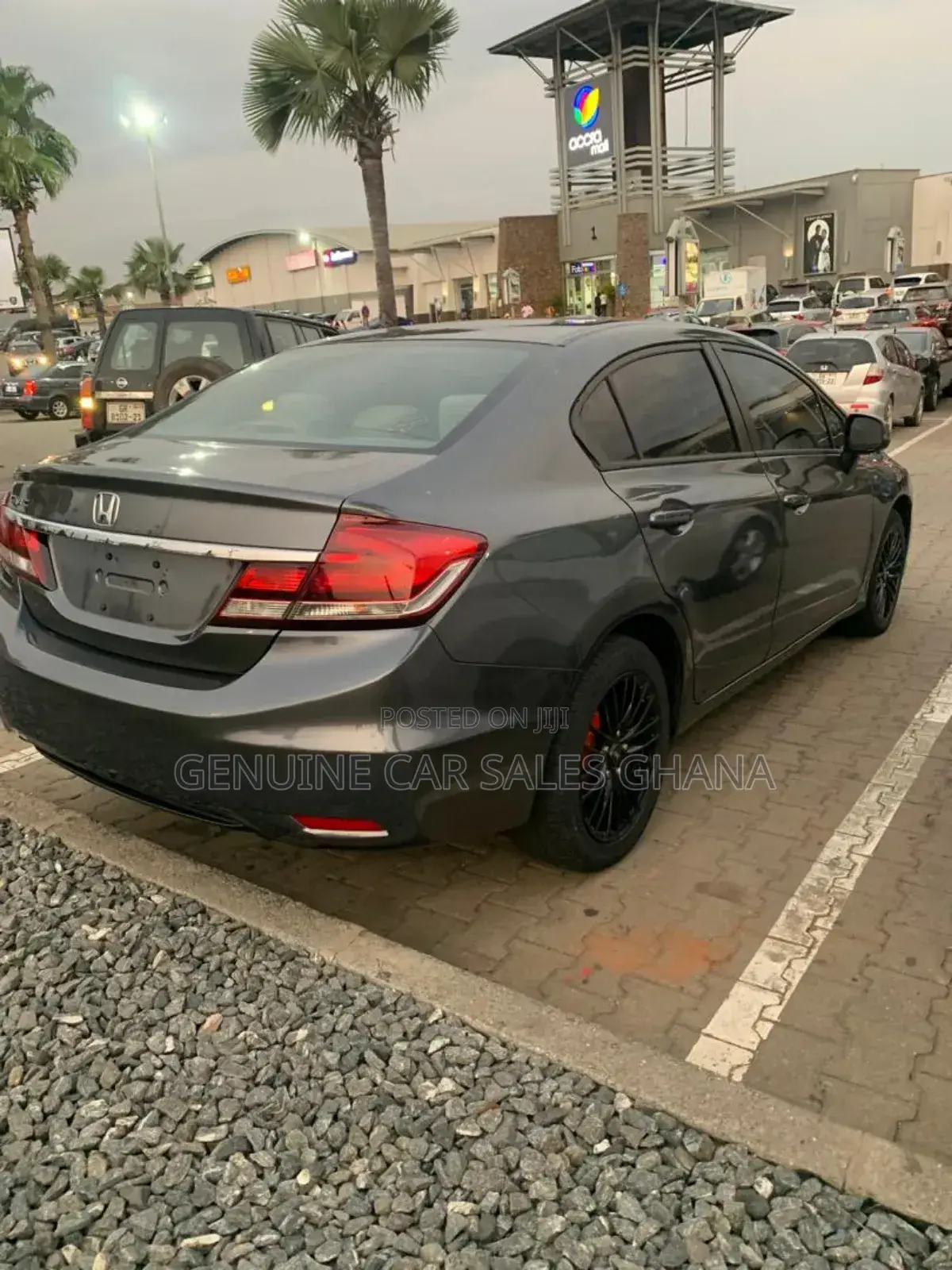 Honda Civic EX 4dr Sedan (1.8L 4cyl CVT) 2014 Gray