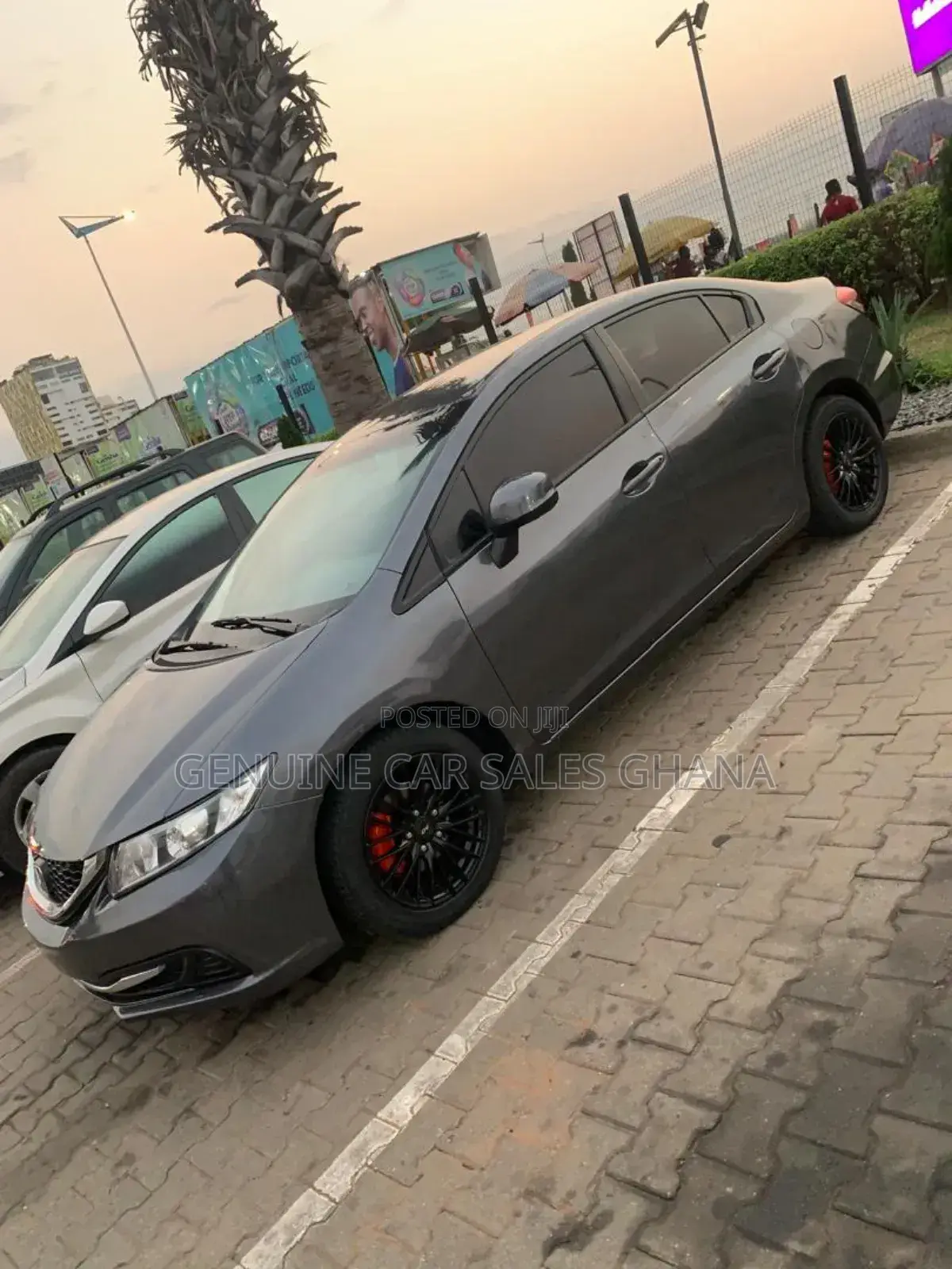 Honda Civic EX 4dr Sedan (1.8L 4cyl CVT) 2014 Gray