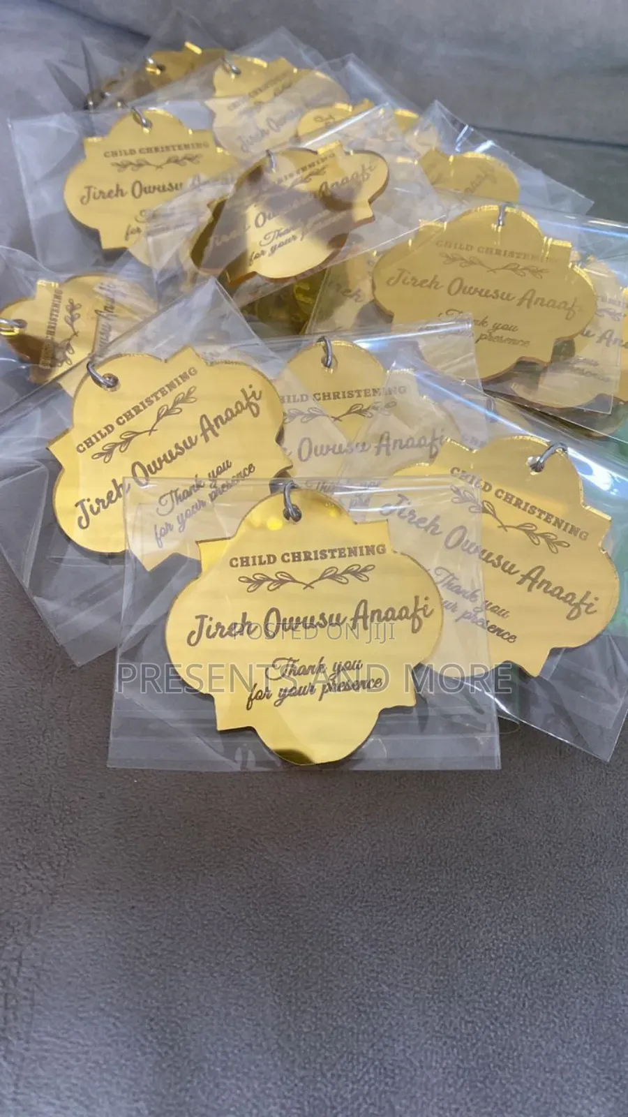 Gold Acrylic Keyholder