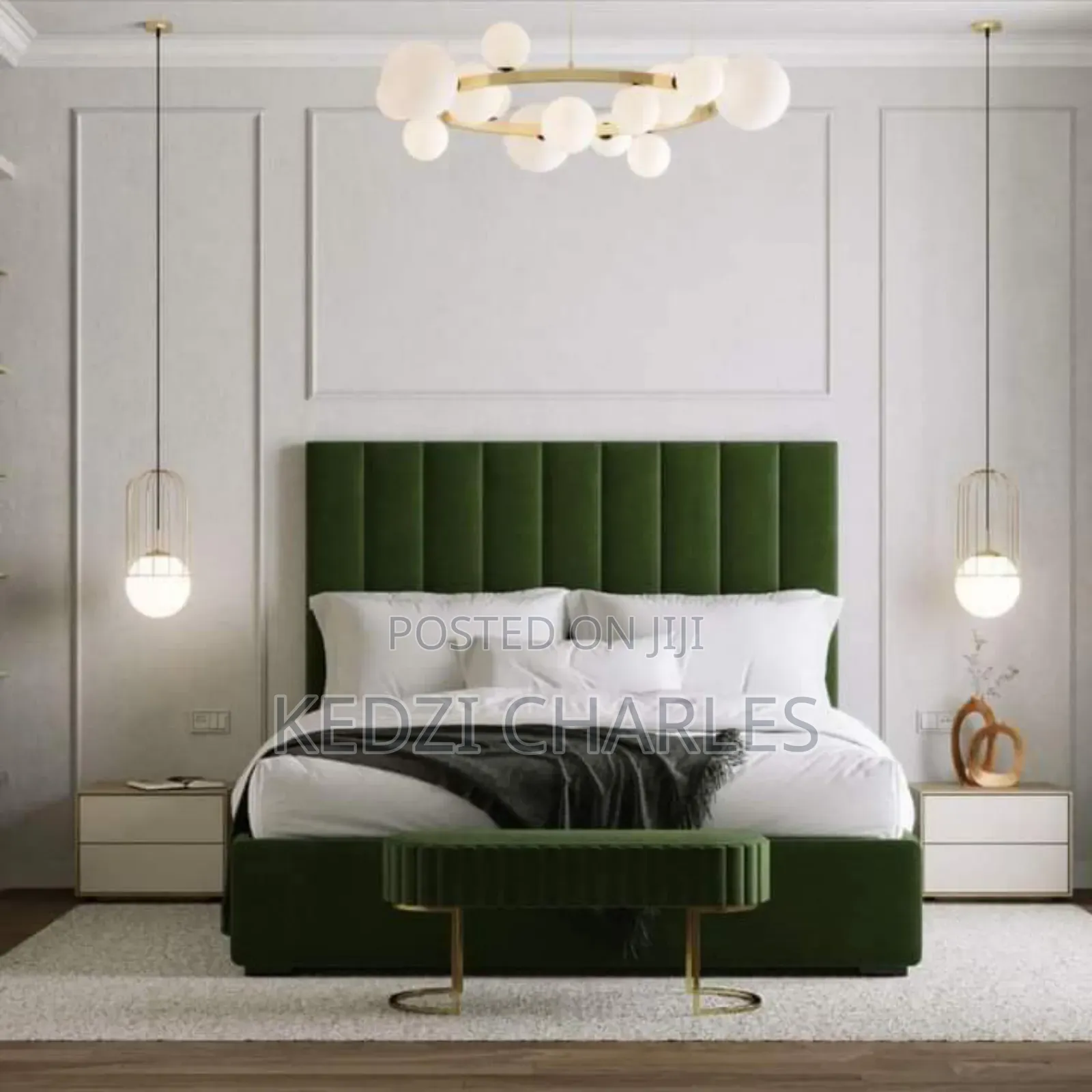 Double Bed and Bed Frame