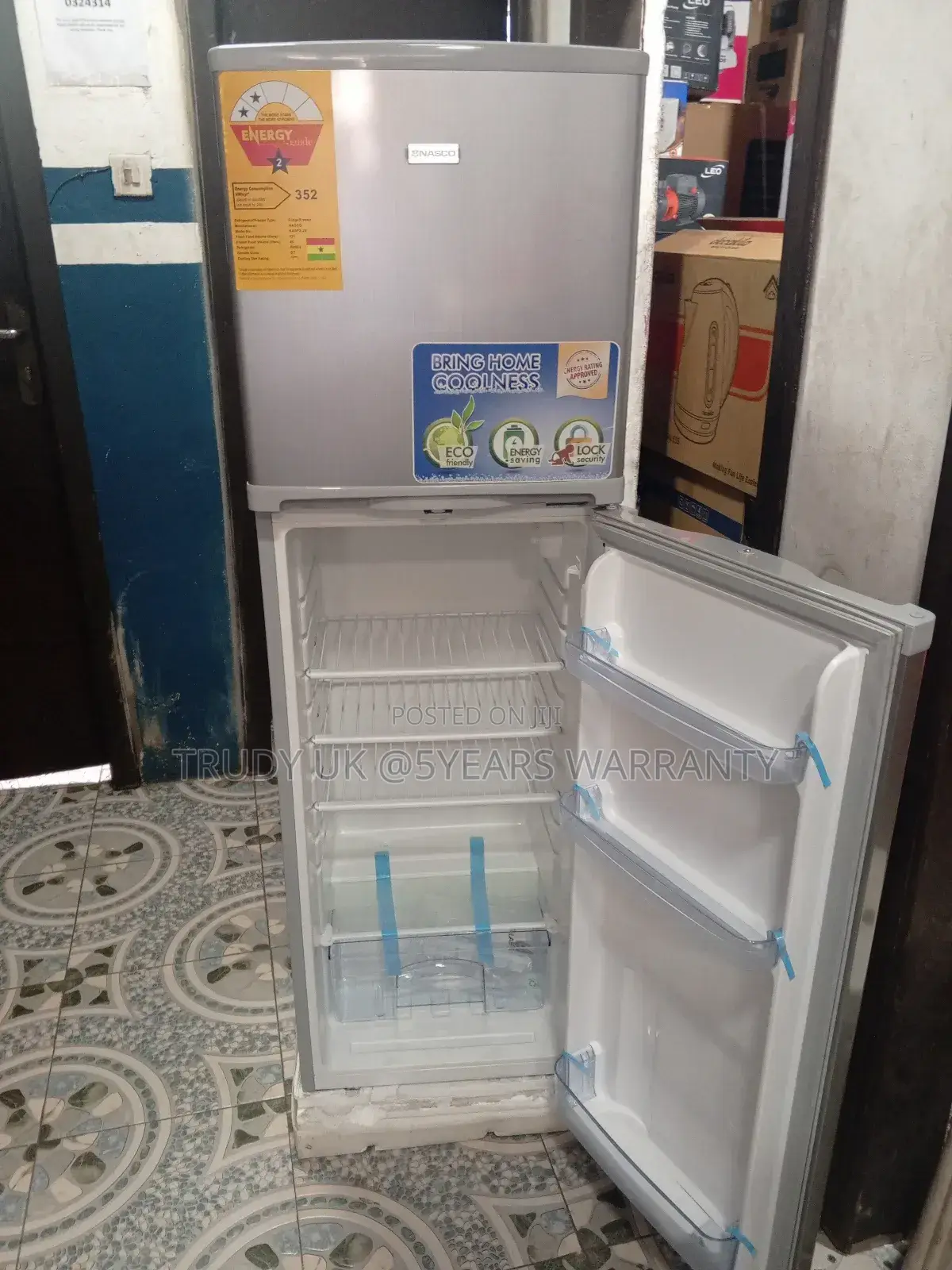 Powerful Auto Fastest Chilling Refrigerator Nasco 166liters