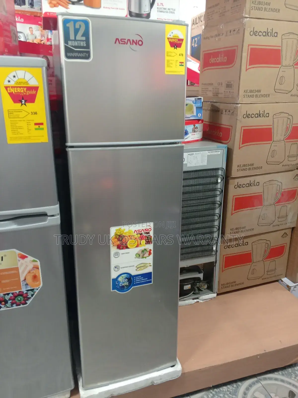 New Eco Care Brand New Refrigerator Fridge 168liters